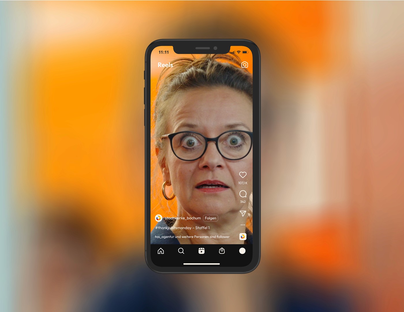 Social Media Reel Mockup