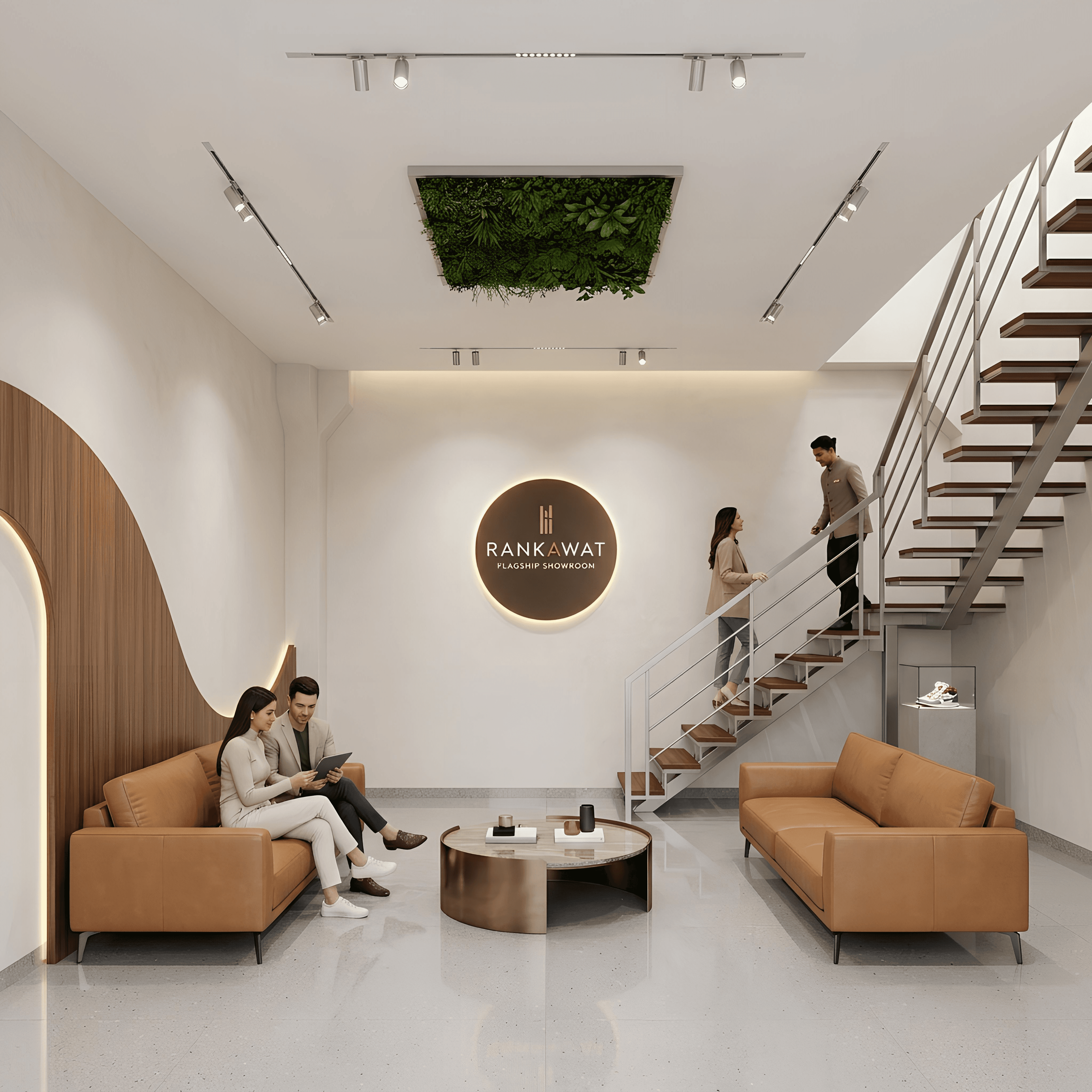 The grand galleria showroom interior image