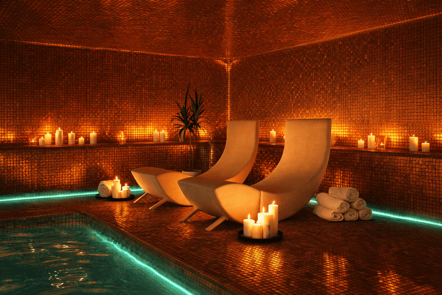 Luxury wellness amenities at M3M Sector 65 project