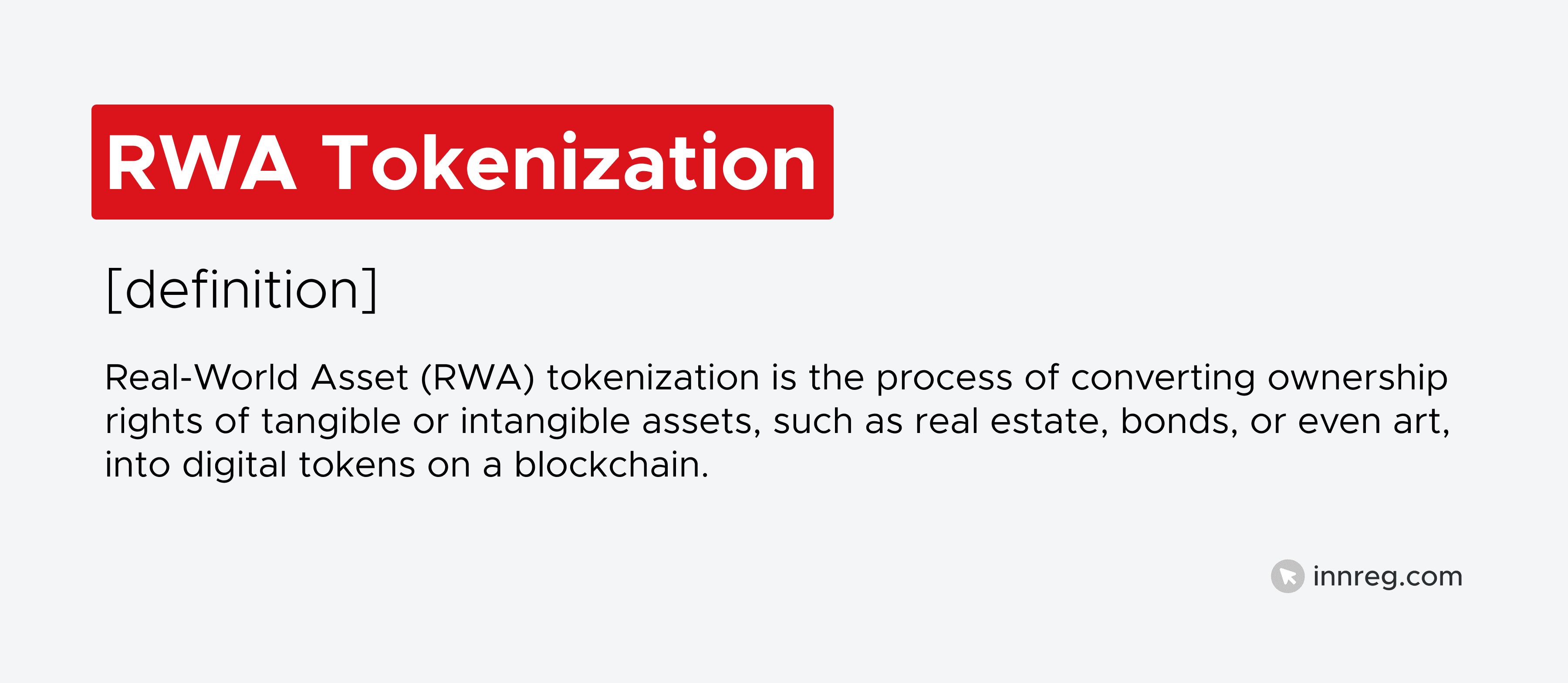 RWA Tokenization Definition