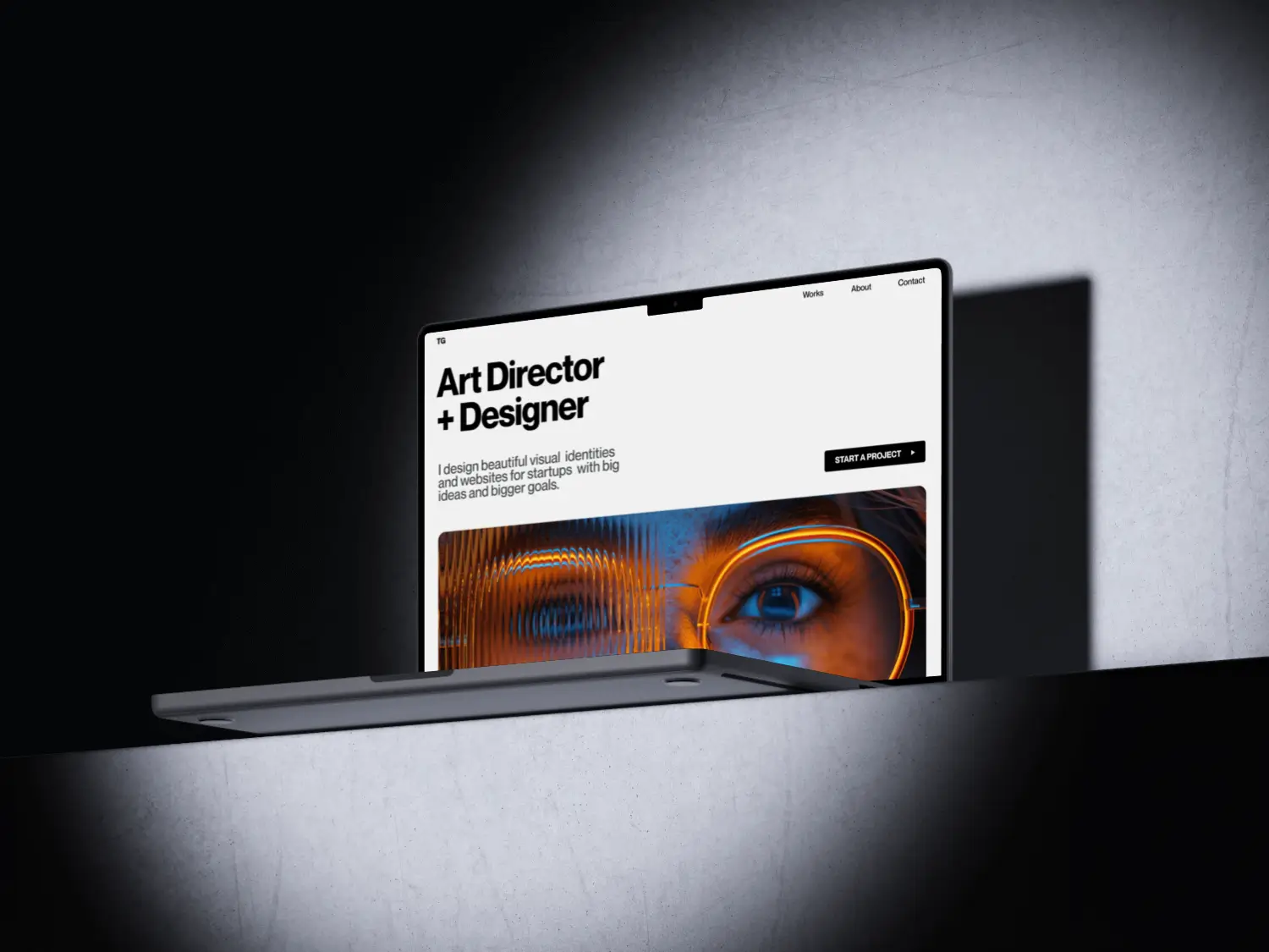 Landing page converted from Figma to Webflow with clean responsive design and gsap animations