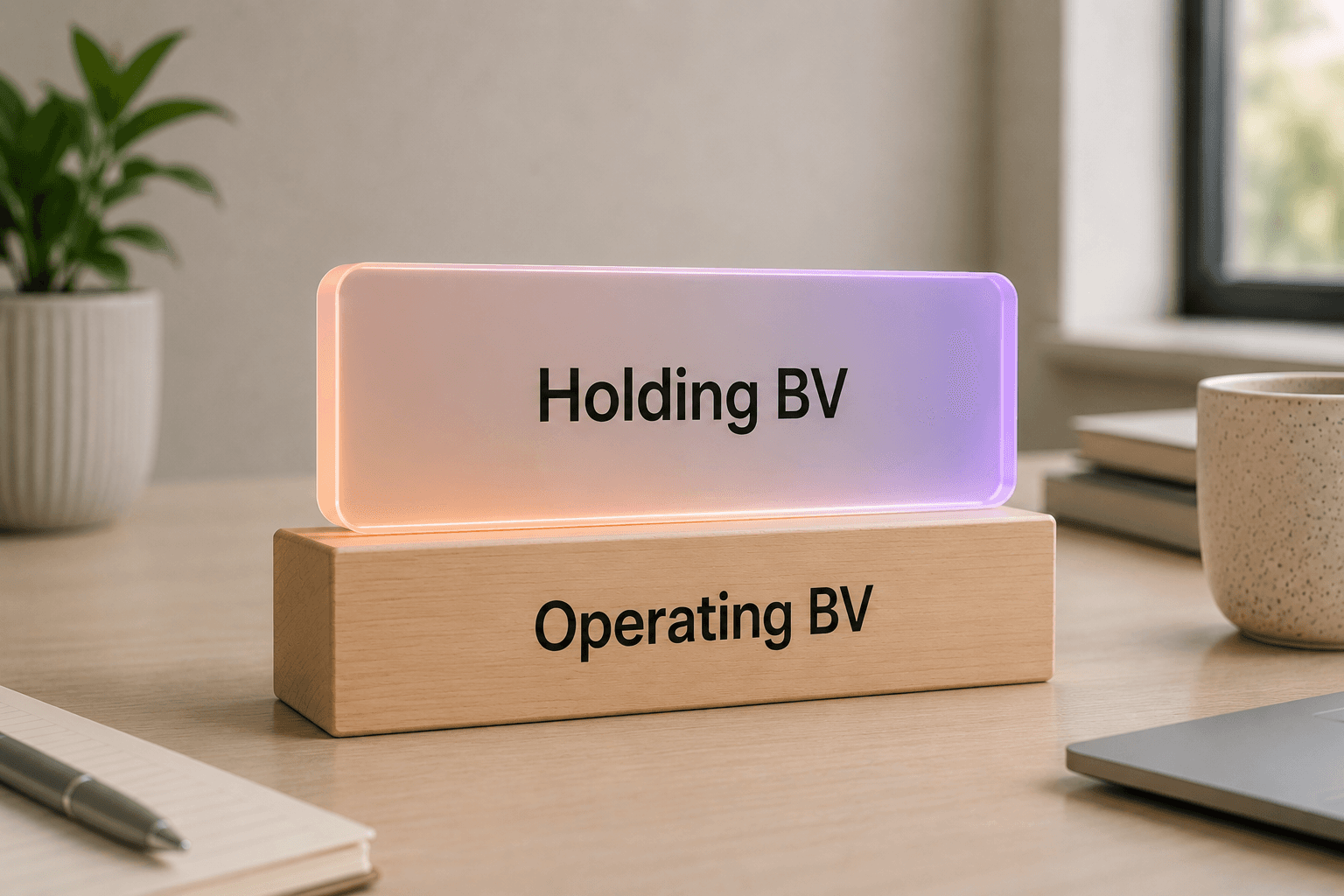 Signing a BV contract
