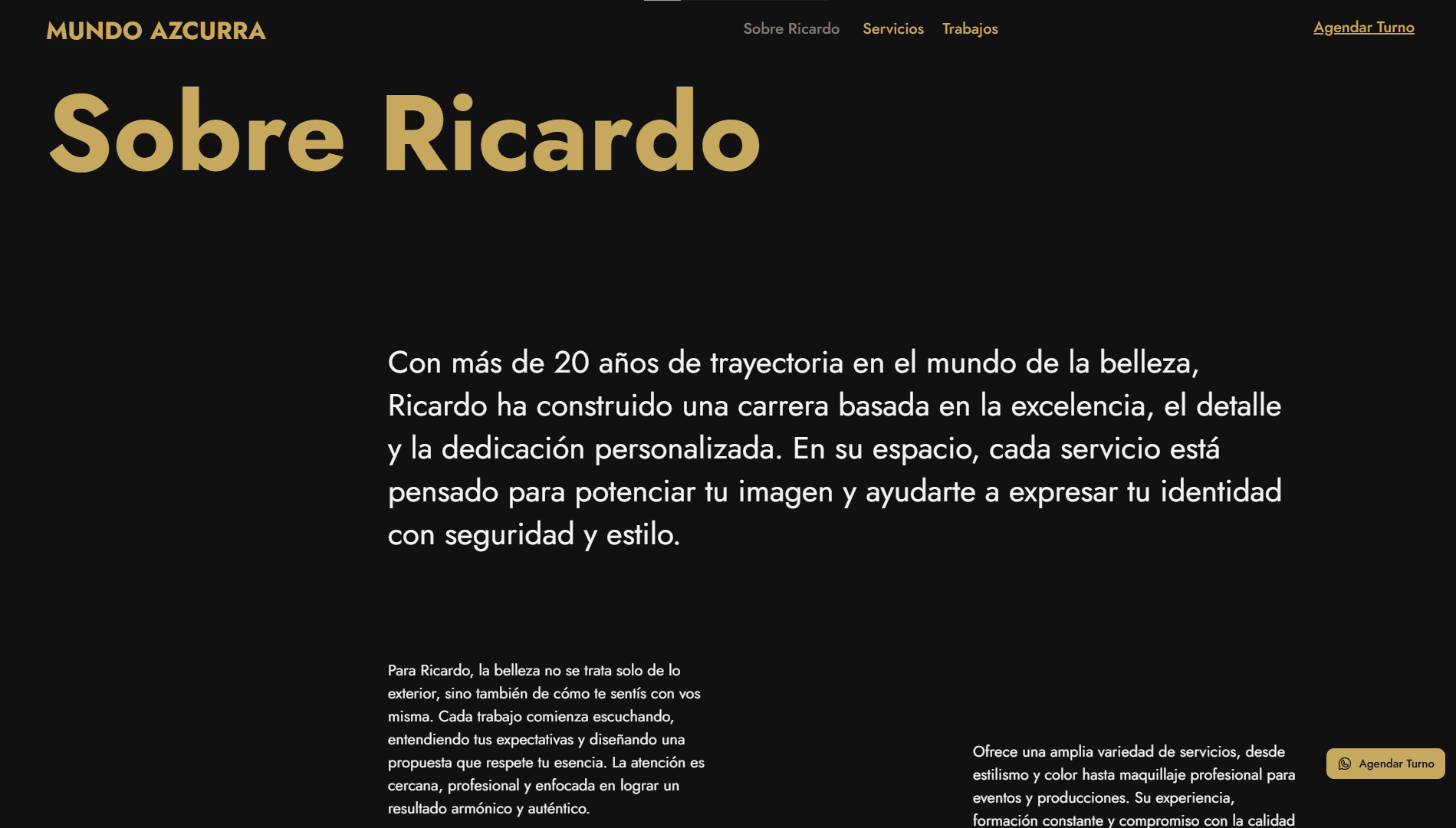 Sobre Ricardo Mundo Azcurra