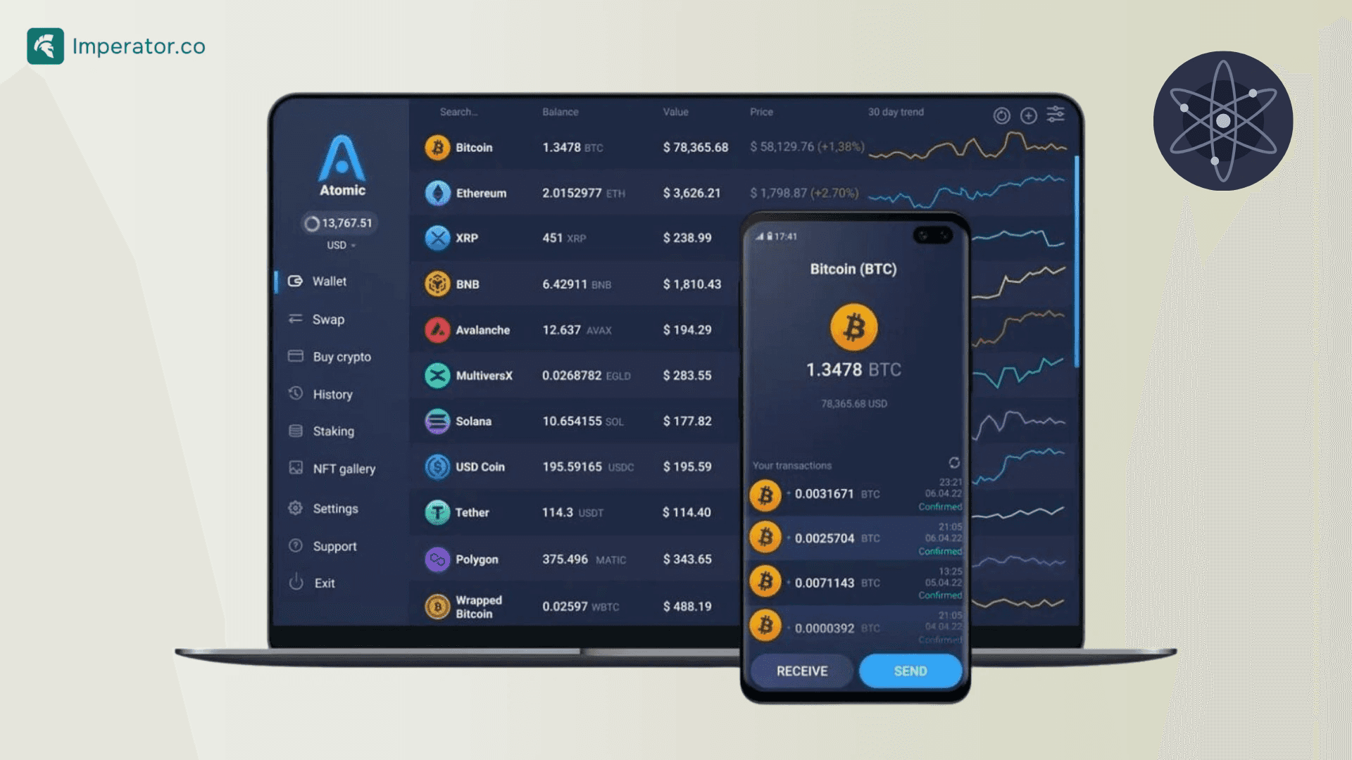 atomic wallet for cosmos