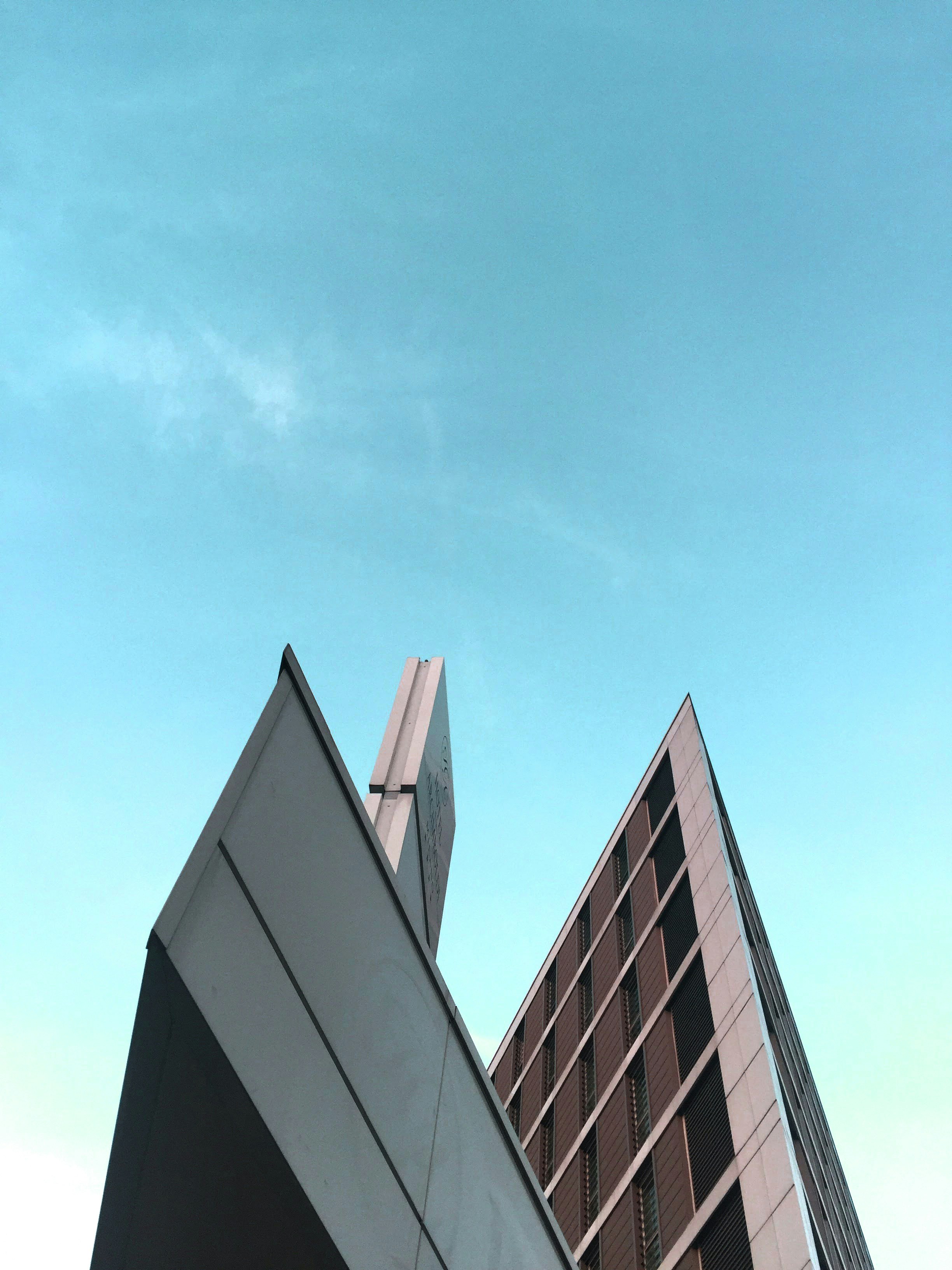 Geometric photo of a building.