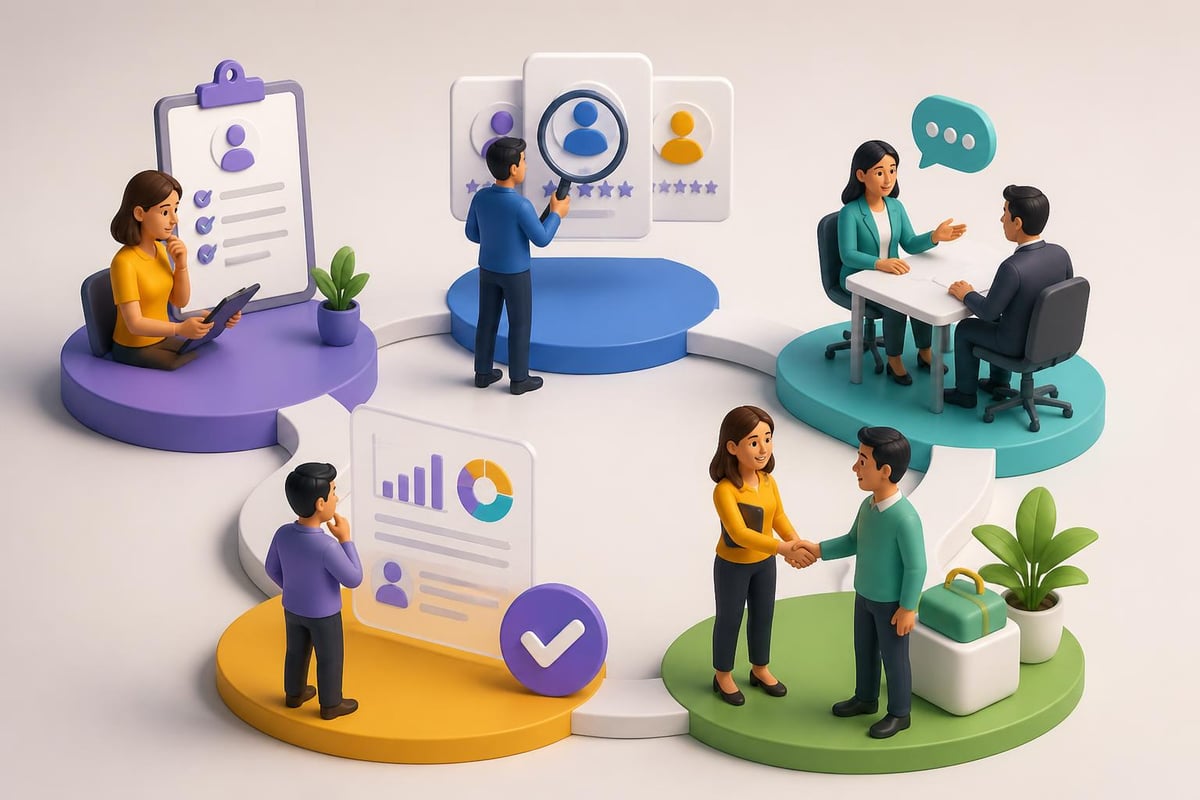 Recruitment lifecycle stages