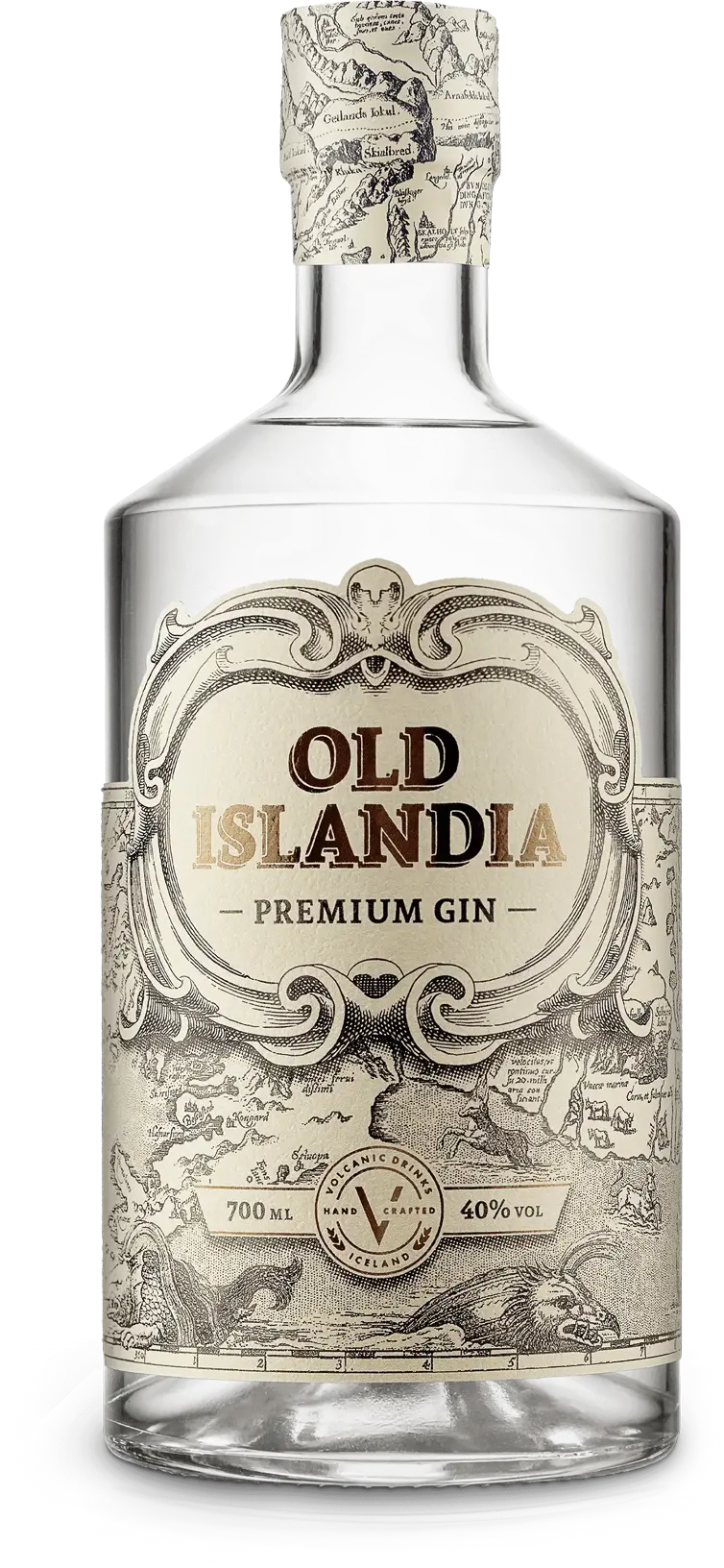 Old Islandia bottle