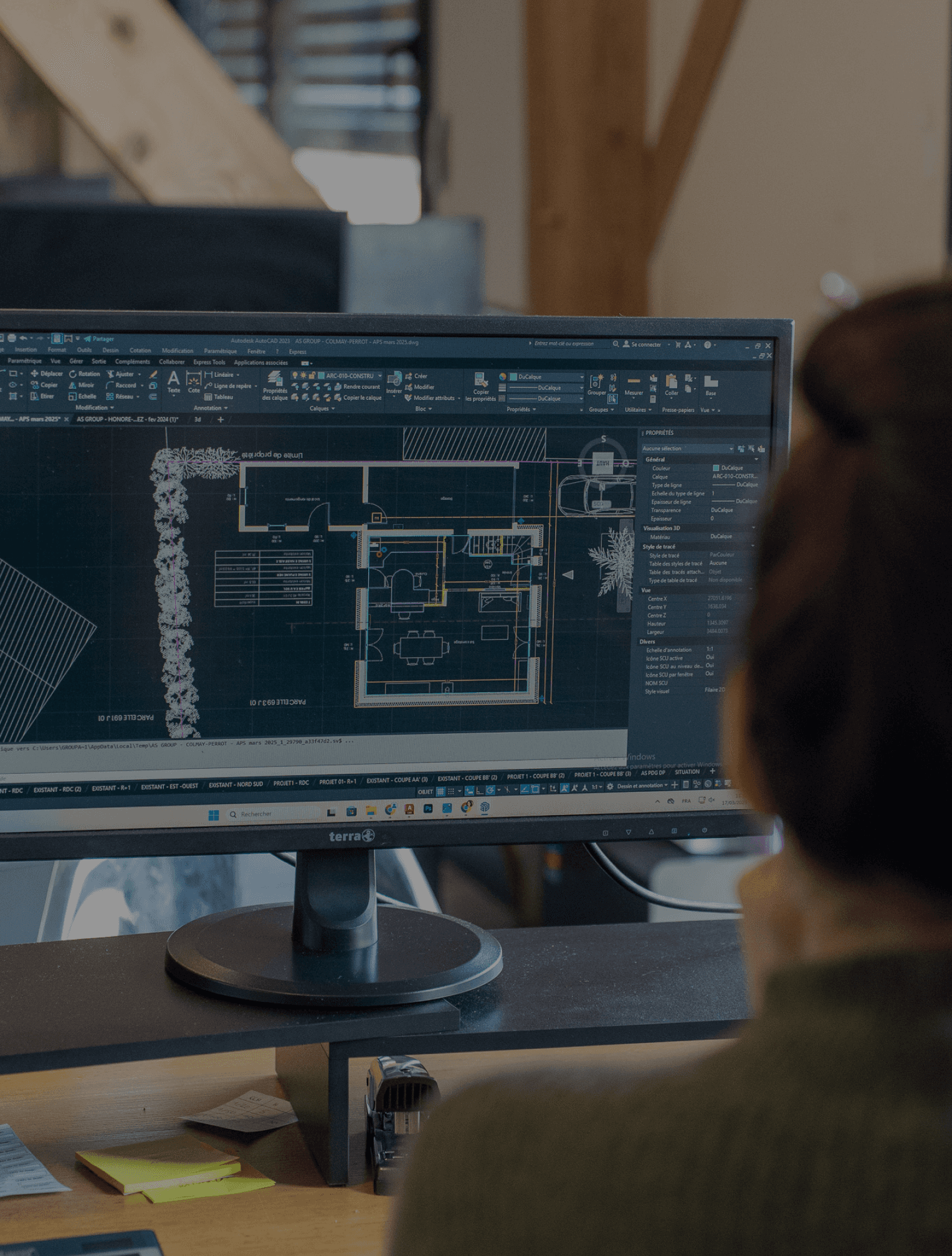 Bureau d'étude AS Rénov concevant des plans sur mesure pour vos travaux