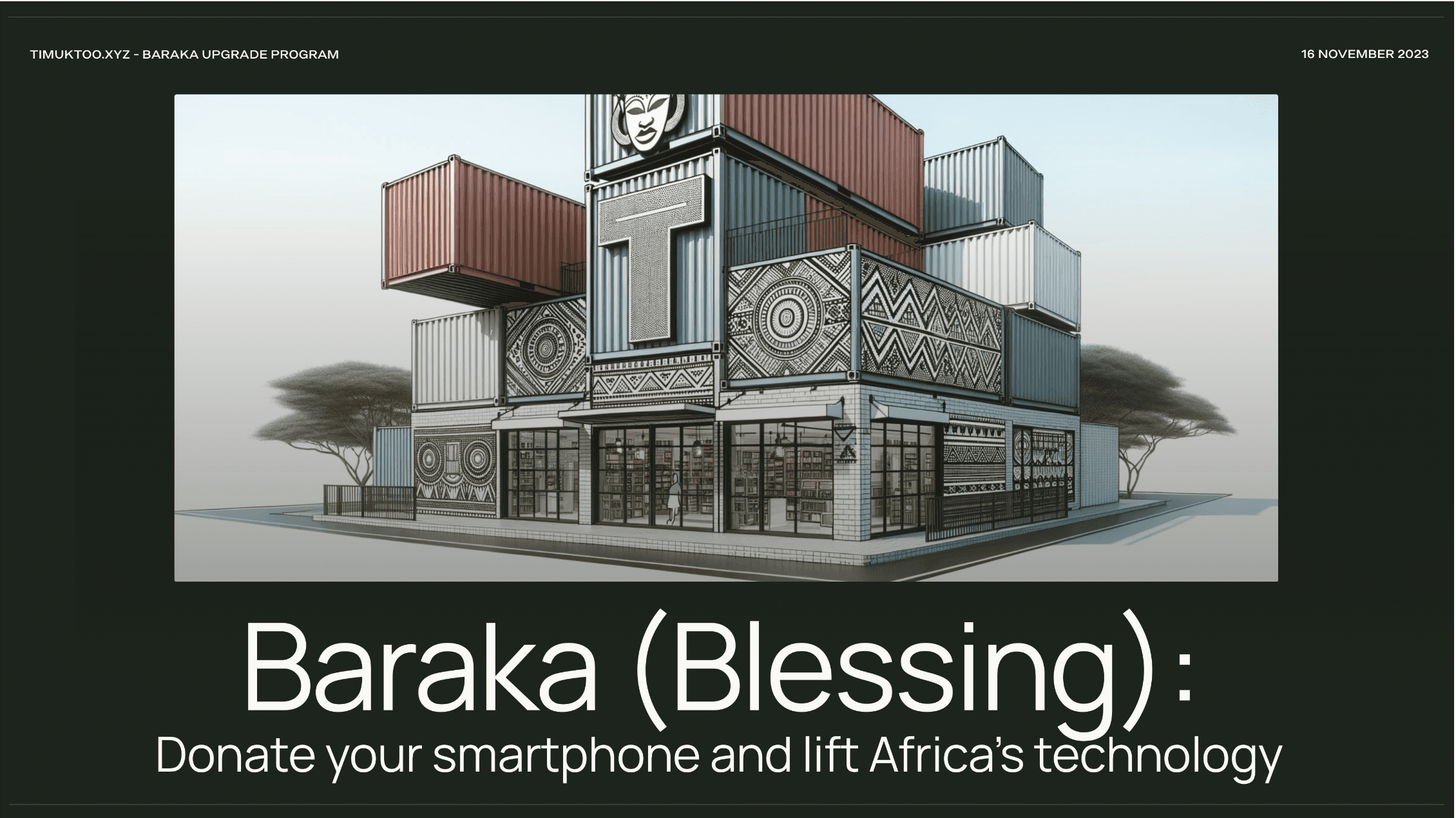 Baraka Phone Donation