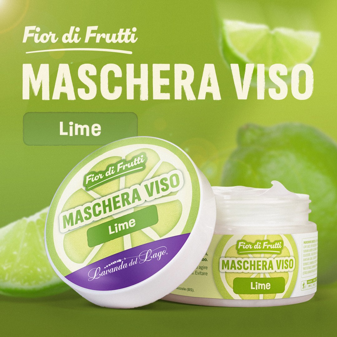 Maschera viso Lime Fior di Frutti by Lavanda del Lago. © Emanuele Tarchi