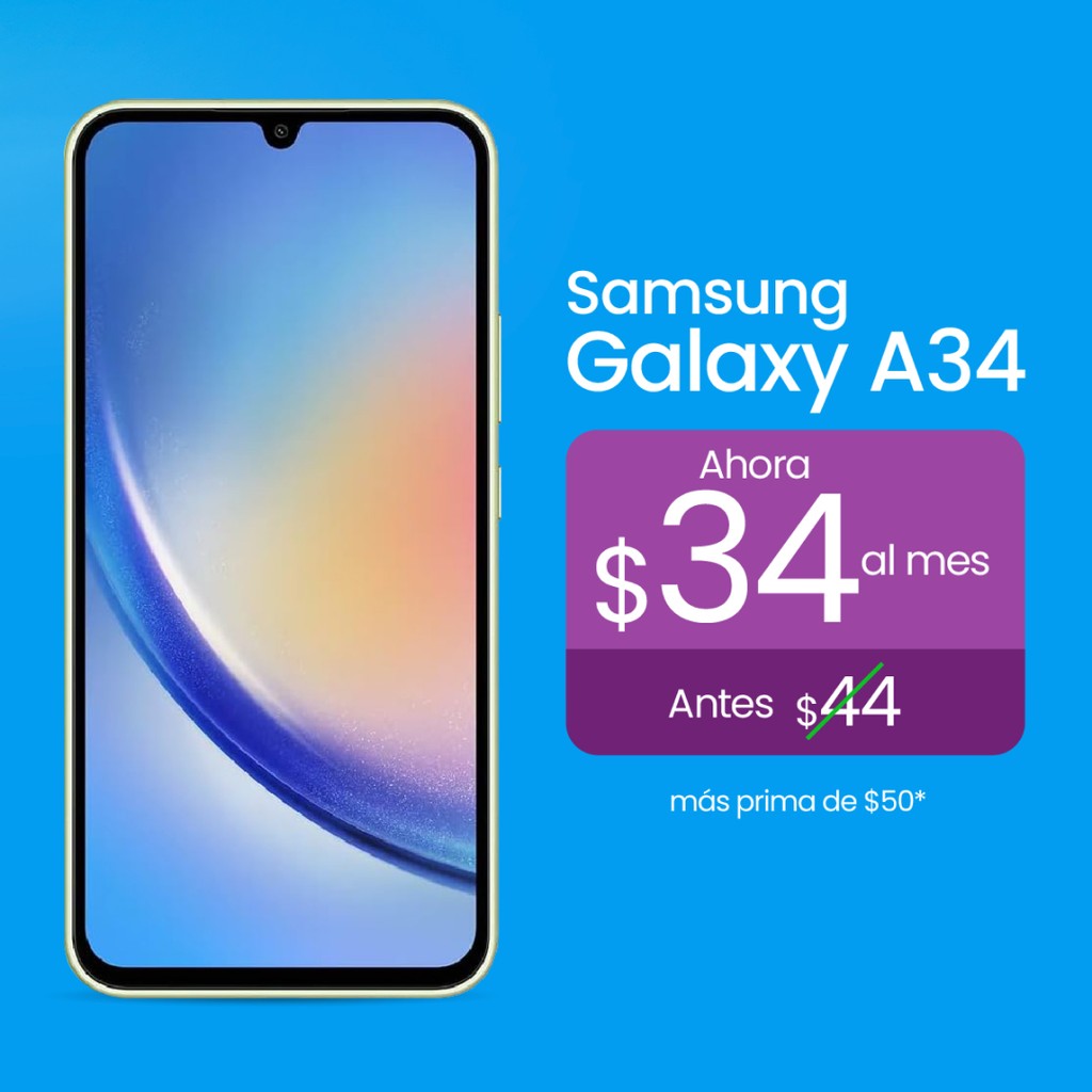 Movistar Samsung Galaxy A34 Post