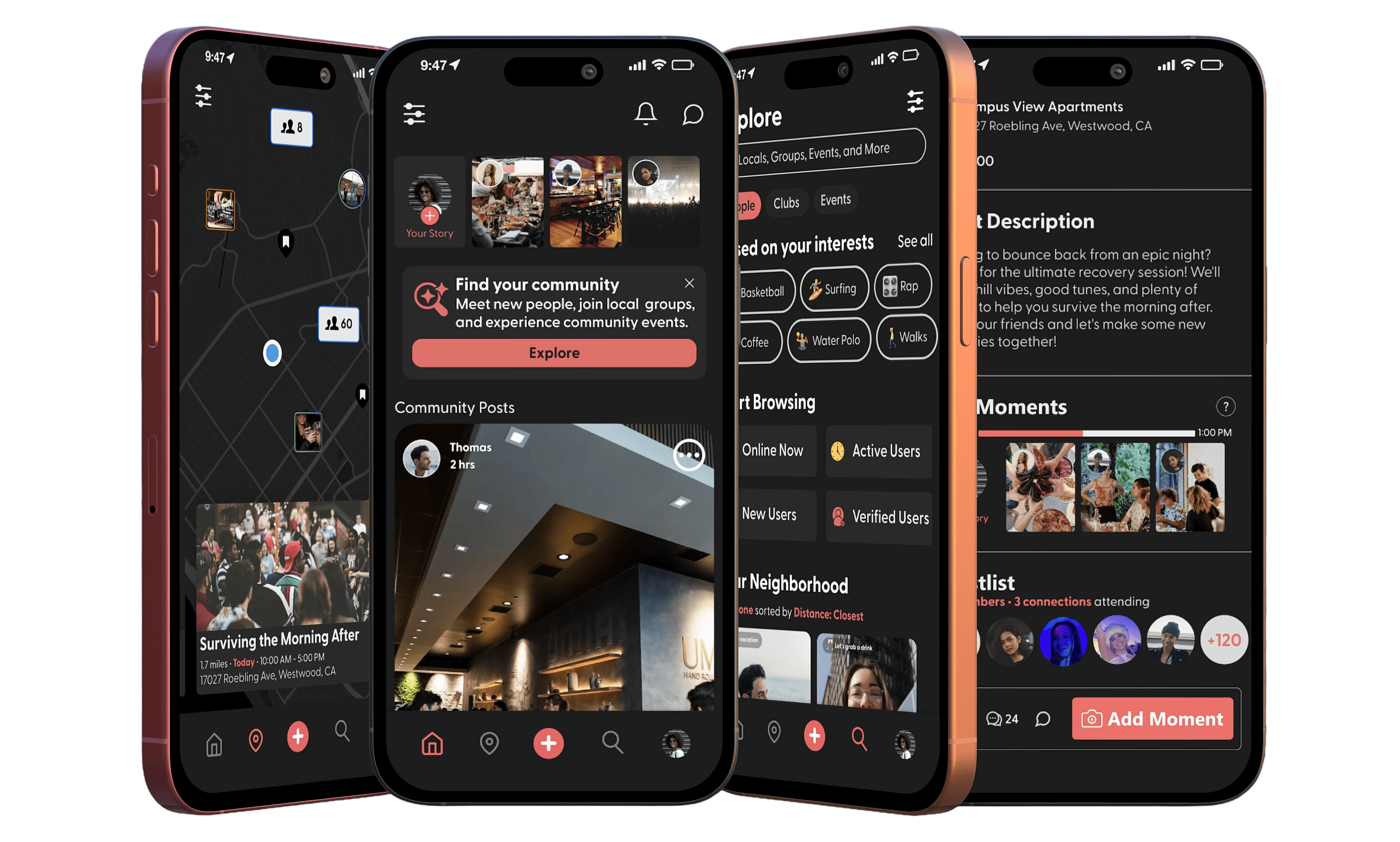 Three frames to show the UI of Pinterest's New Feature UI. A person wearing headphones sits at a desk with a large curved monitor displaying graphic design software, surrounded by a laptop, smartphone, and potted plant, creating a modern workspace setup.