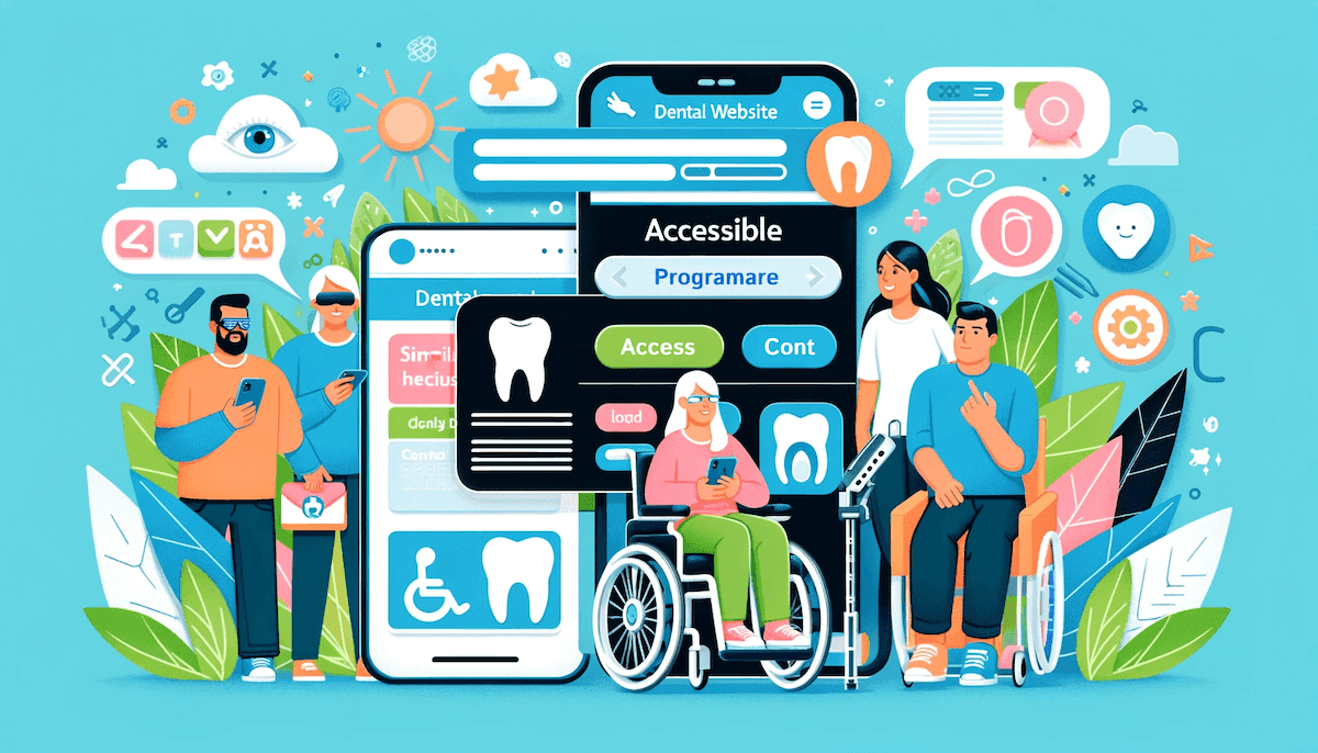 accessibilitate web pentru siteuri stomatologice inclusive