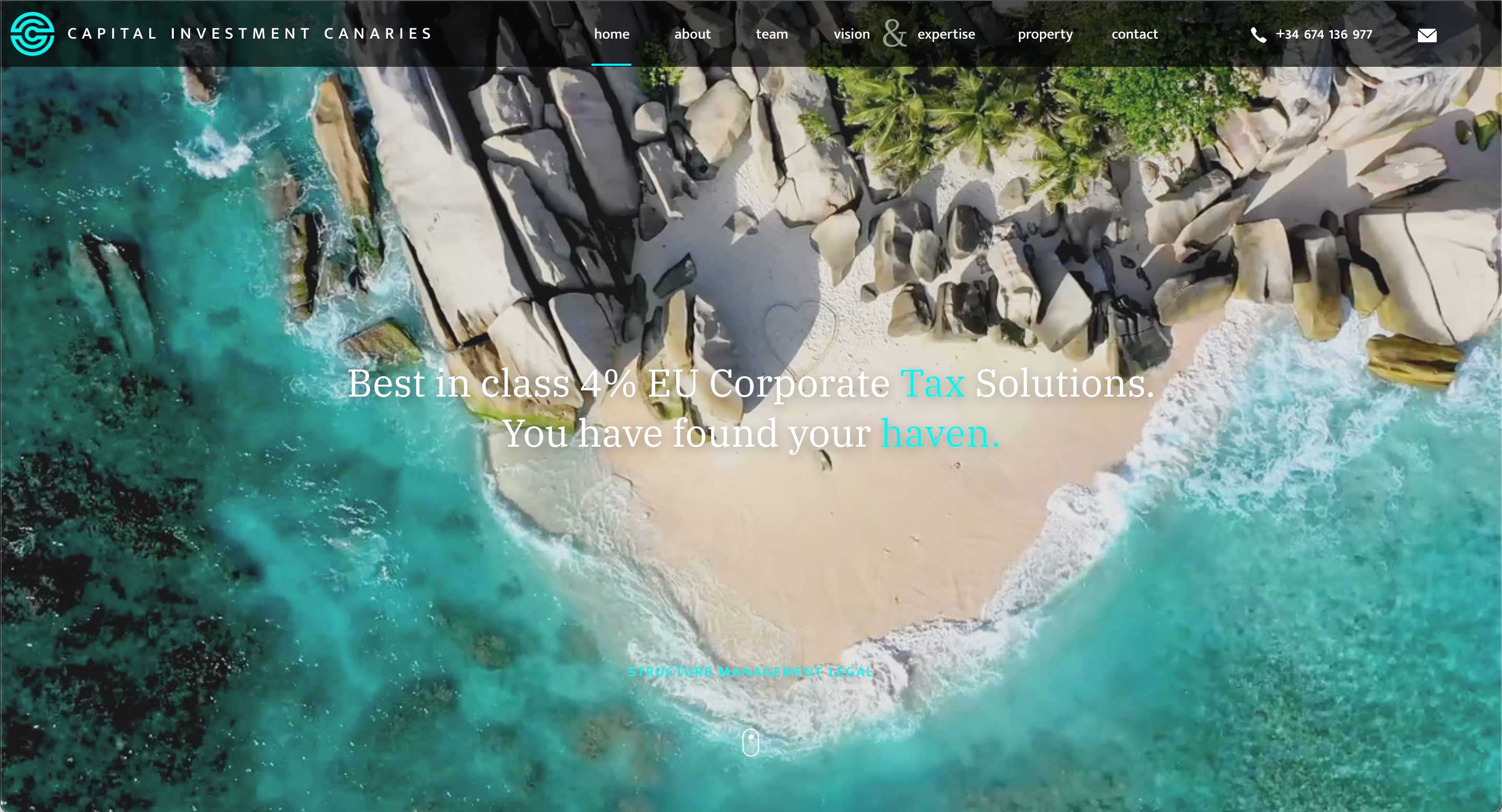 A website redesign transformed my client's investment business