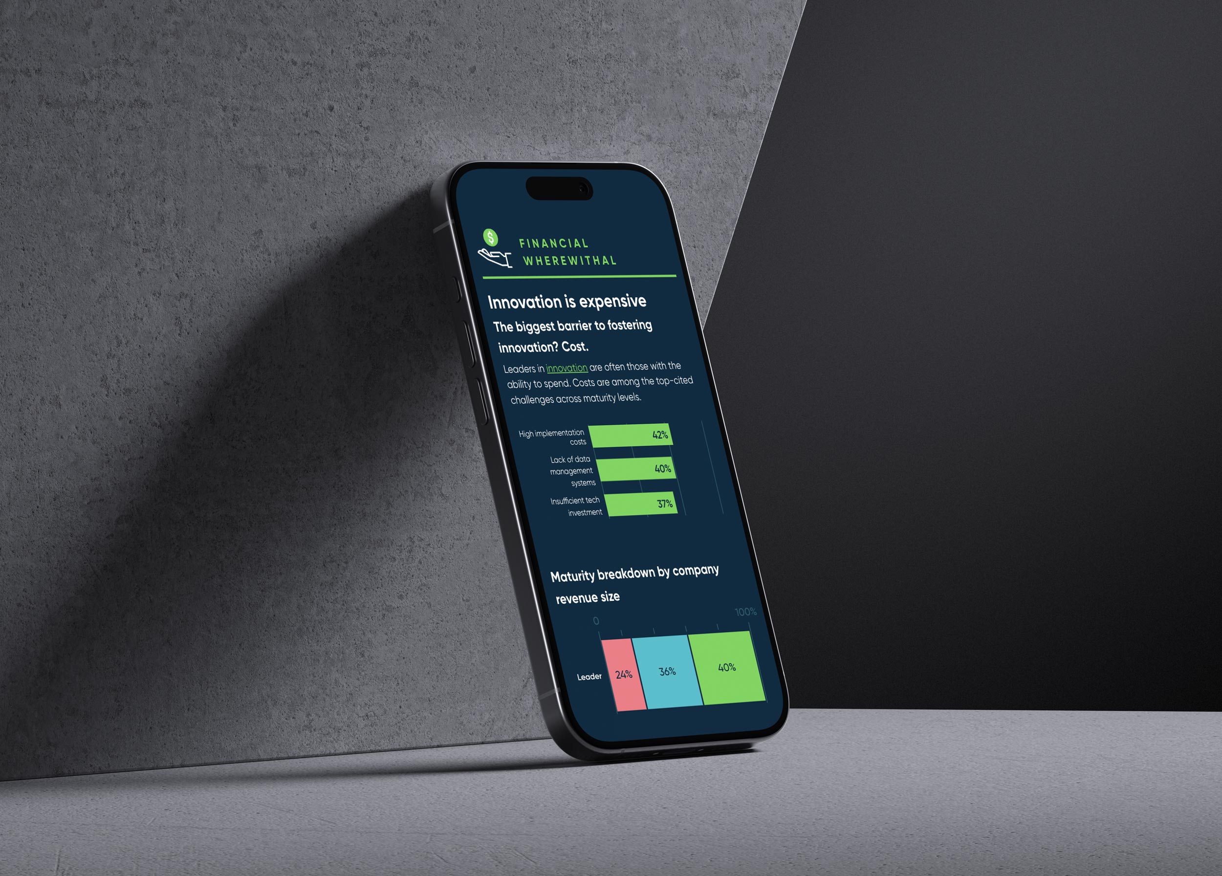 Scrollytelling website for ServiceNow exploring innovation cultures through structured storytelling, visual clarity, and an engaging interactive layout.