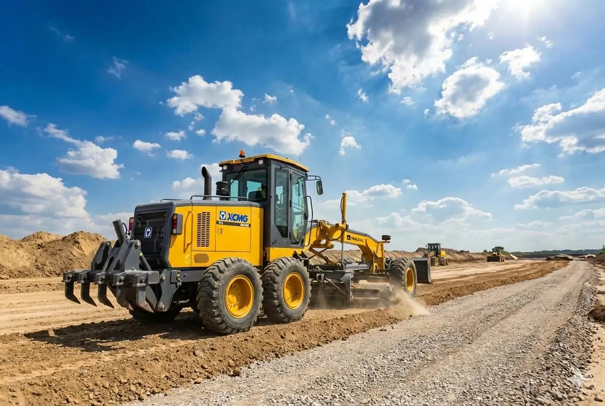 Motoniveladora Vialbal de la marca XCMG