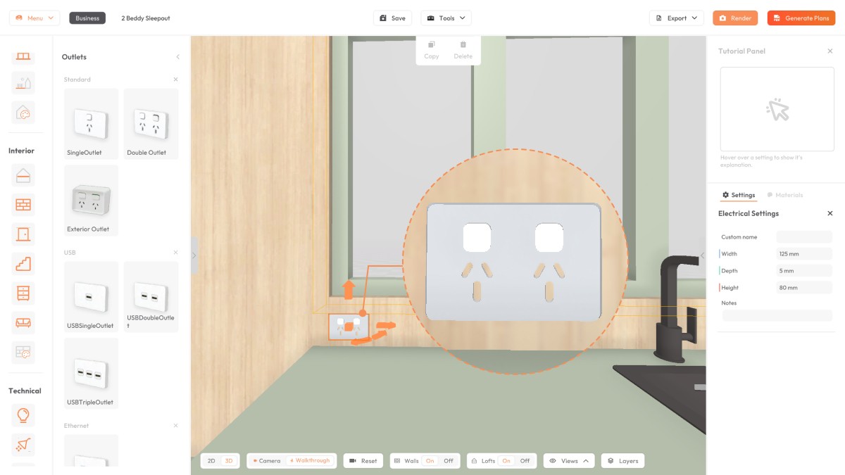 Sockets/Outlets Items 