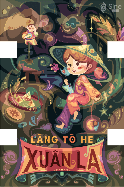 giải đề trang trí màu