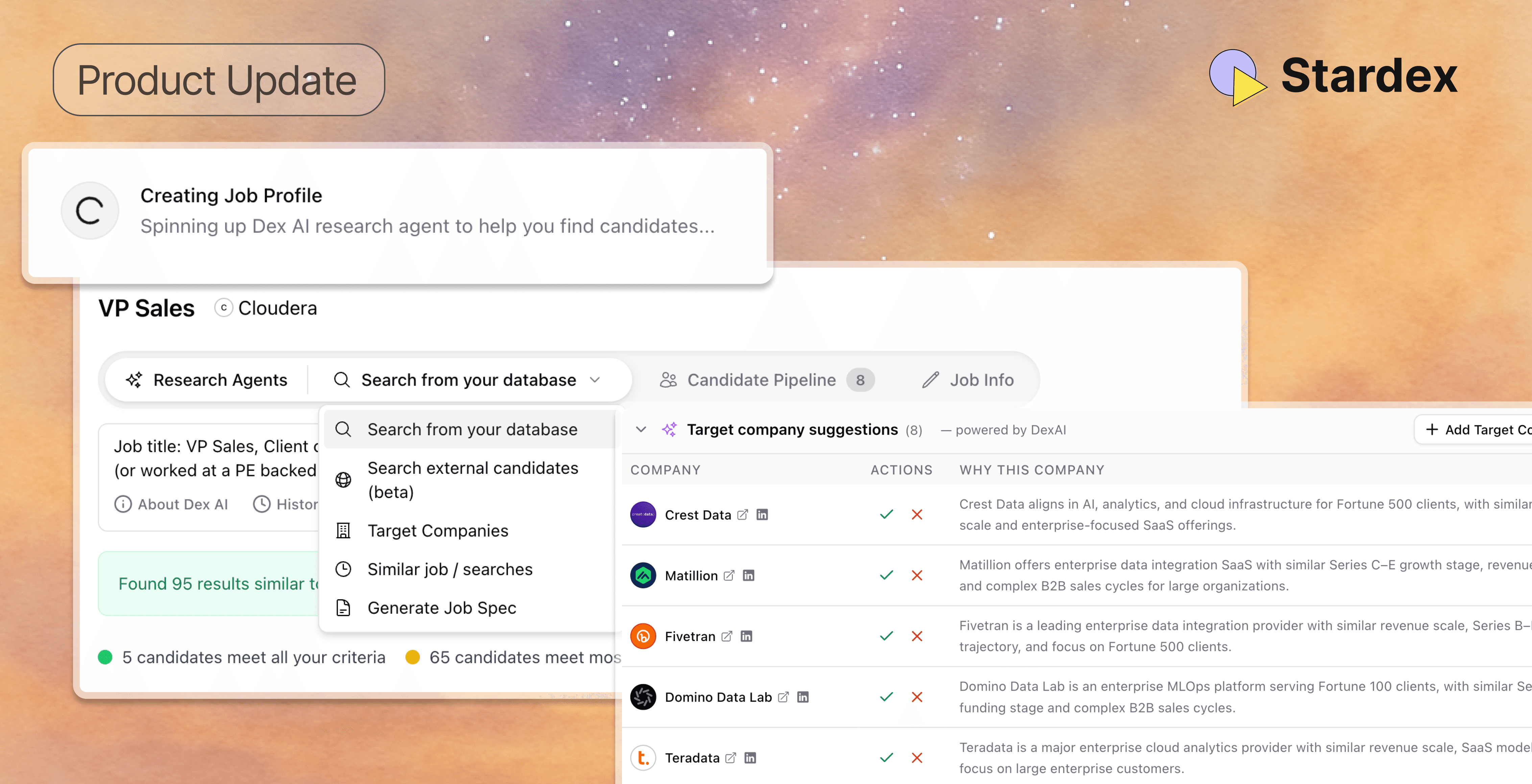 Stardex AI ATS + CRM | Product Update January | Blog Post