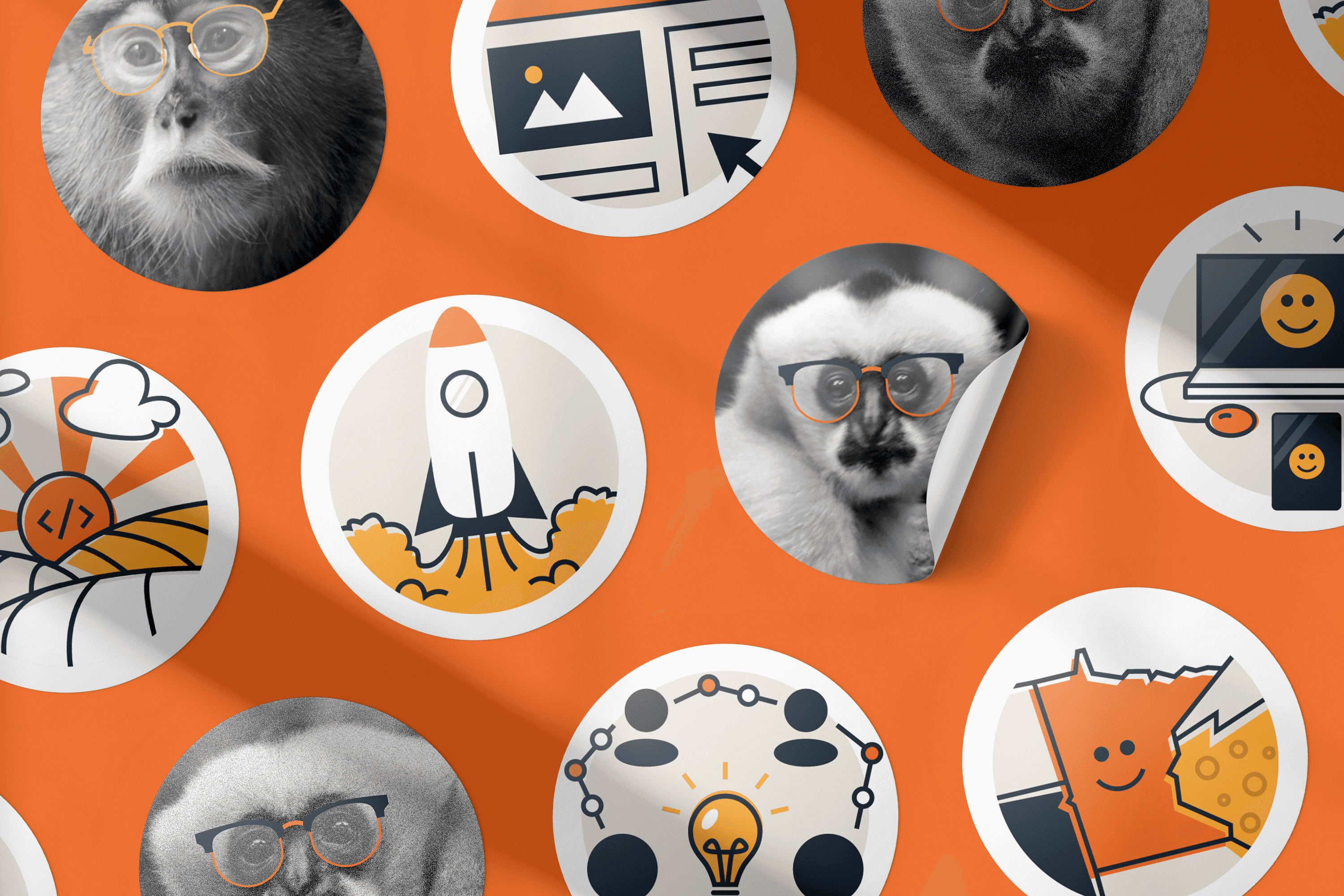 High Monkey icons and avatars