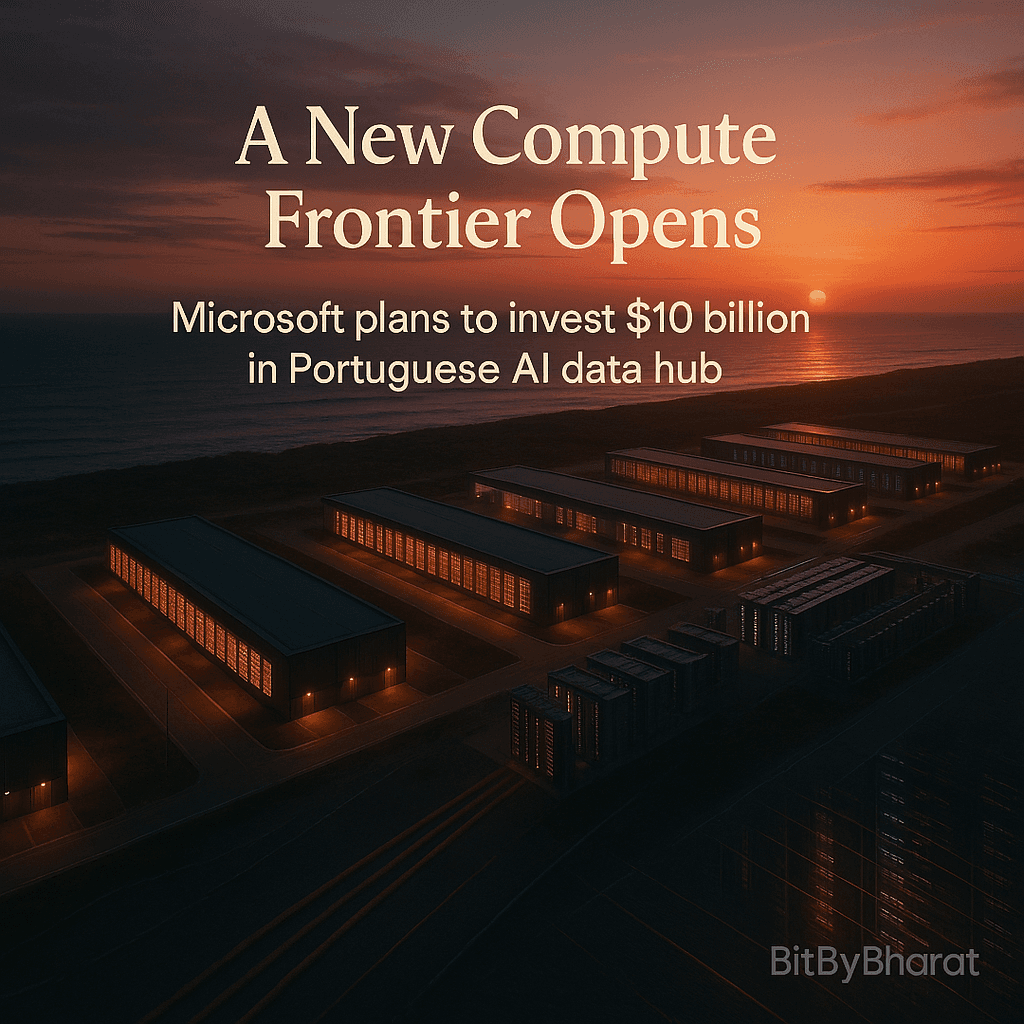 Microsoft’s $10B Bet in Portugal: The Quiet Infrastructure Shift Shaping AI’s Next Decade