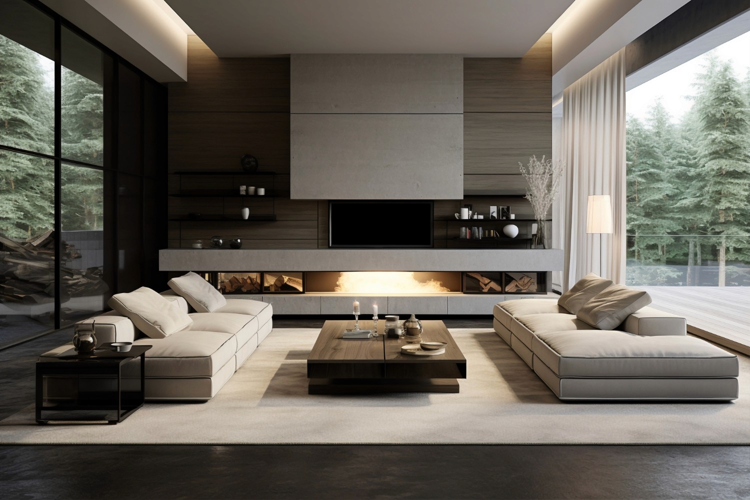 Modern house interior