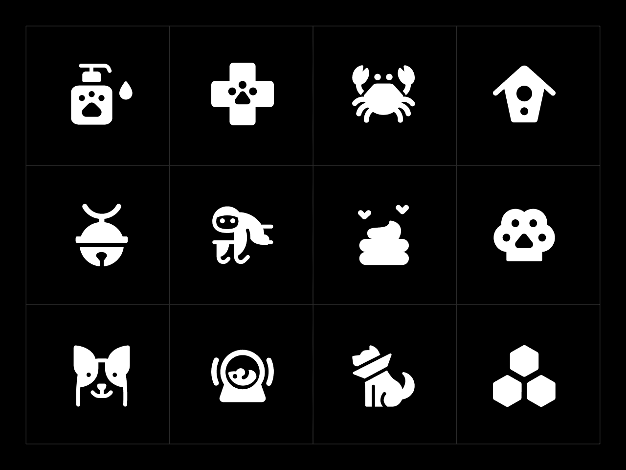 Ultimate Bold Animal Icon Set