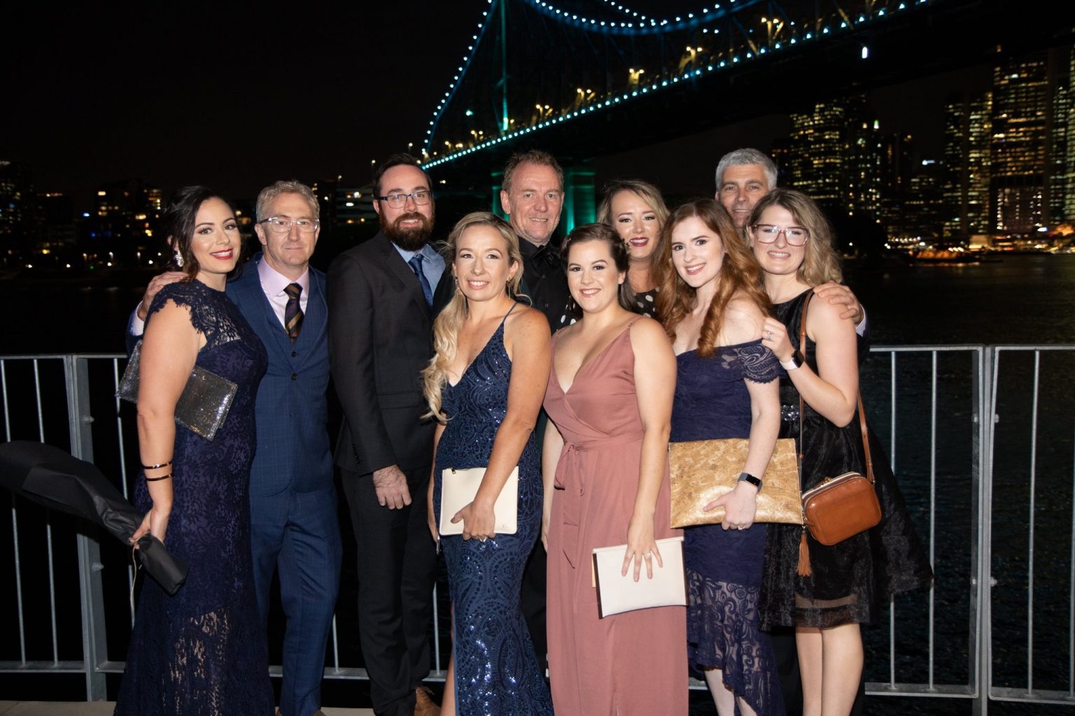 Wine & DIne'm team at an awards night