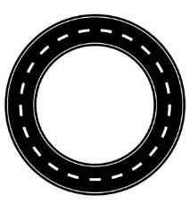 <img src="animated-circular-road.png" alt="Animated circular road with smooth motion effect" />