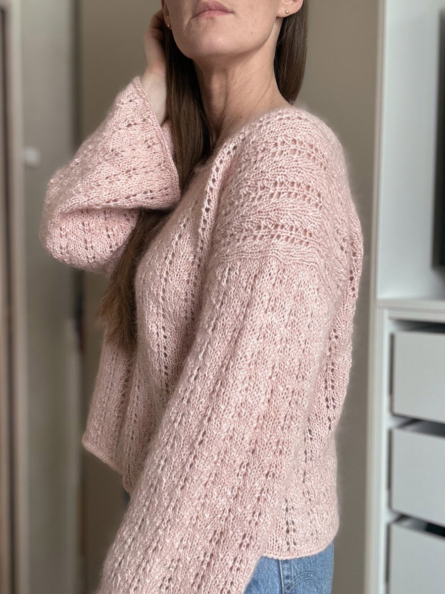 Mathildablouse knitting pattern, photo 4