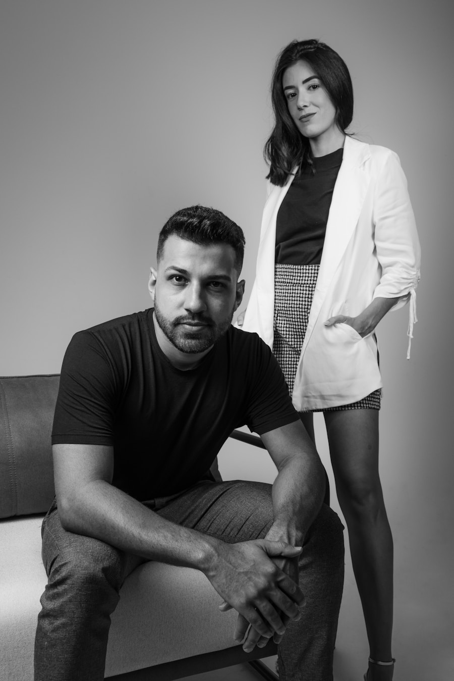 Creative team headshot session