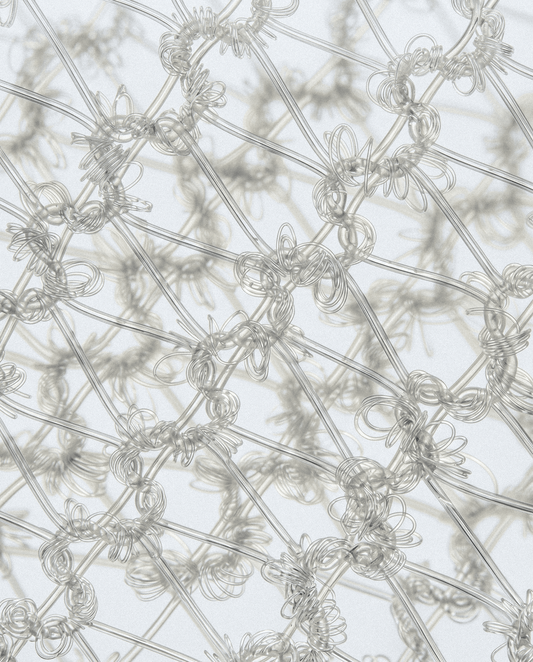 Macro of Lycra Fiber