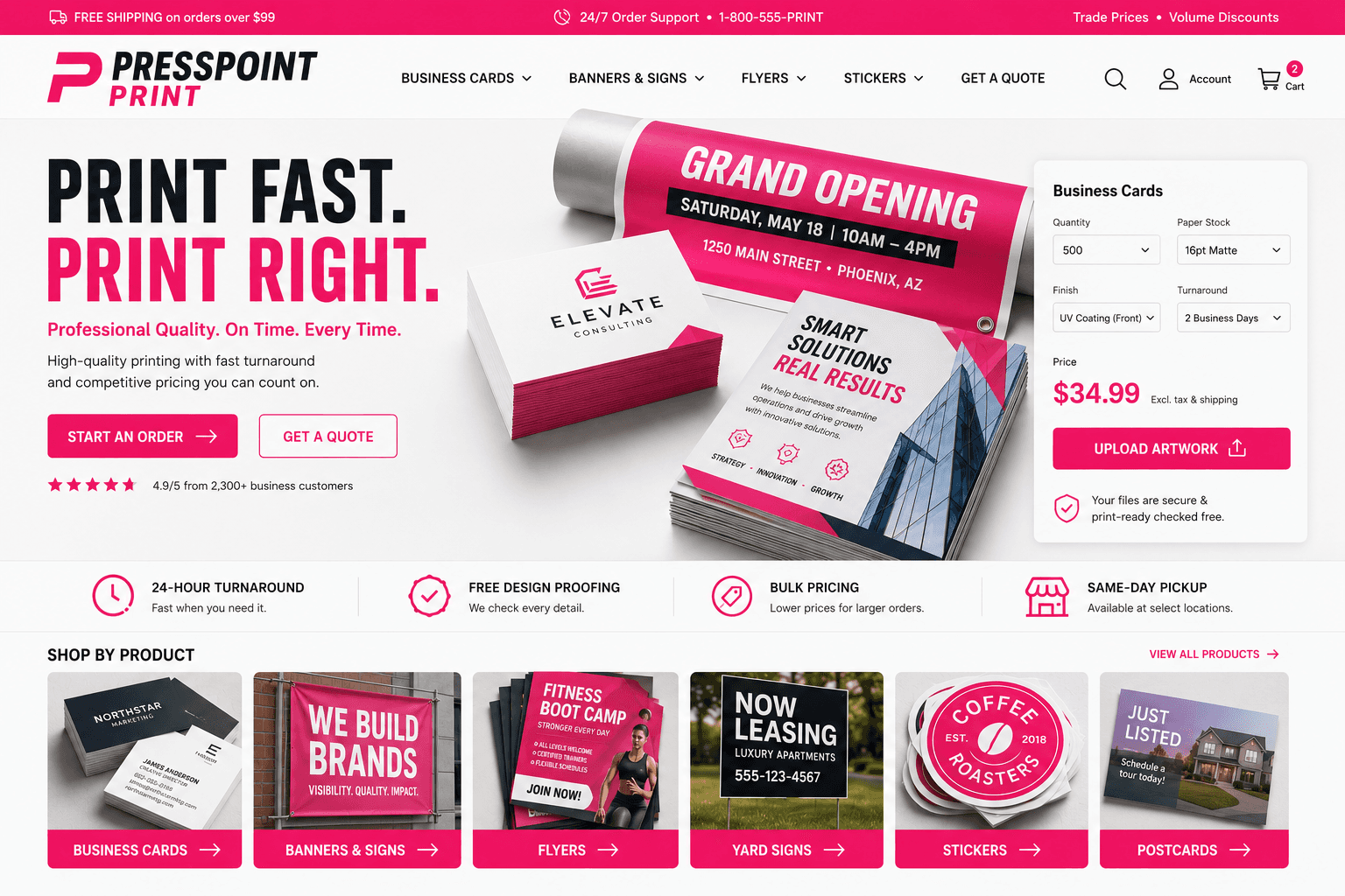 Web to Print Storefront for modern printshops