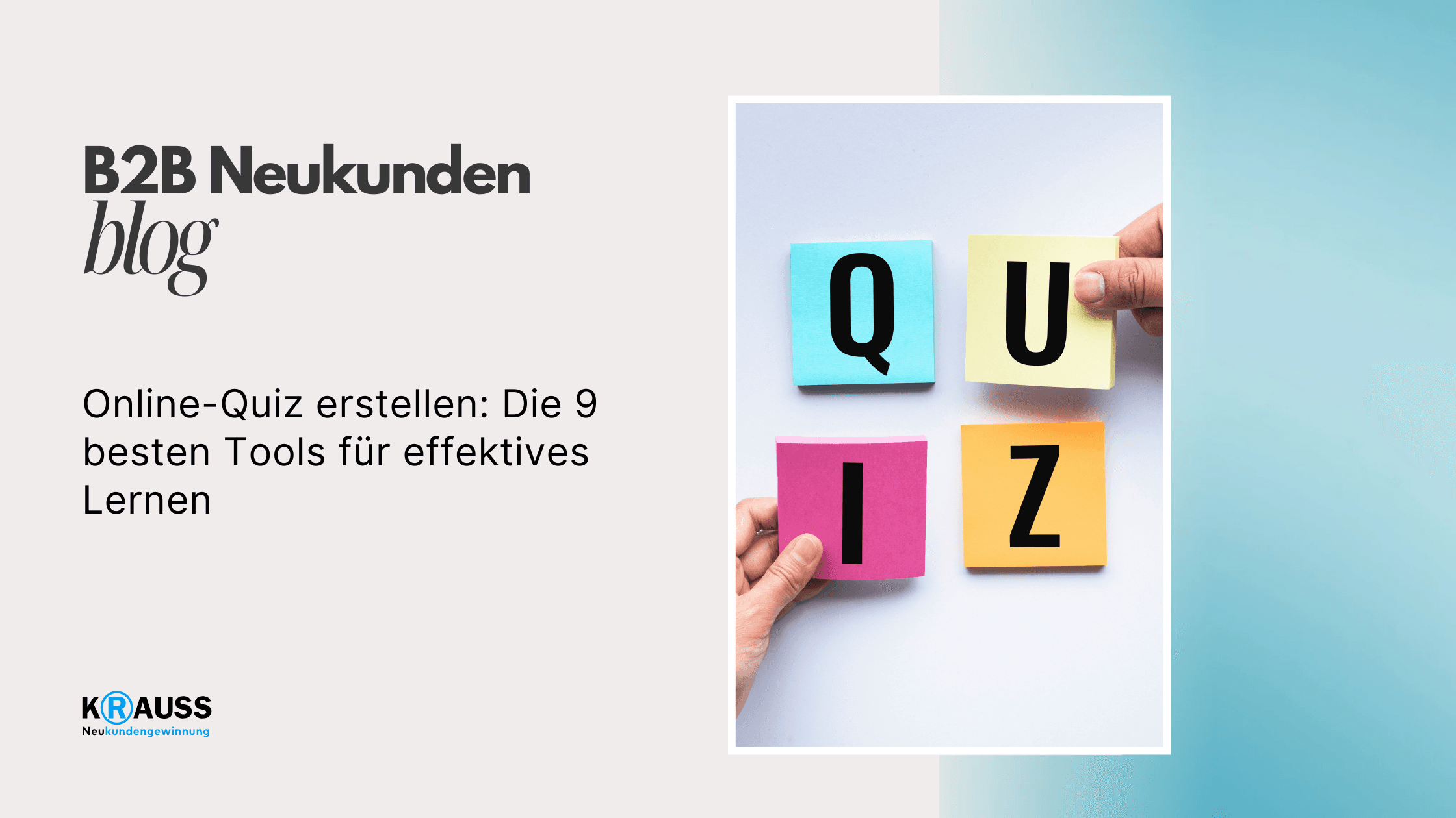 Online-Quiz erstellen: Die 9 besten Tools für effektives Lernen