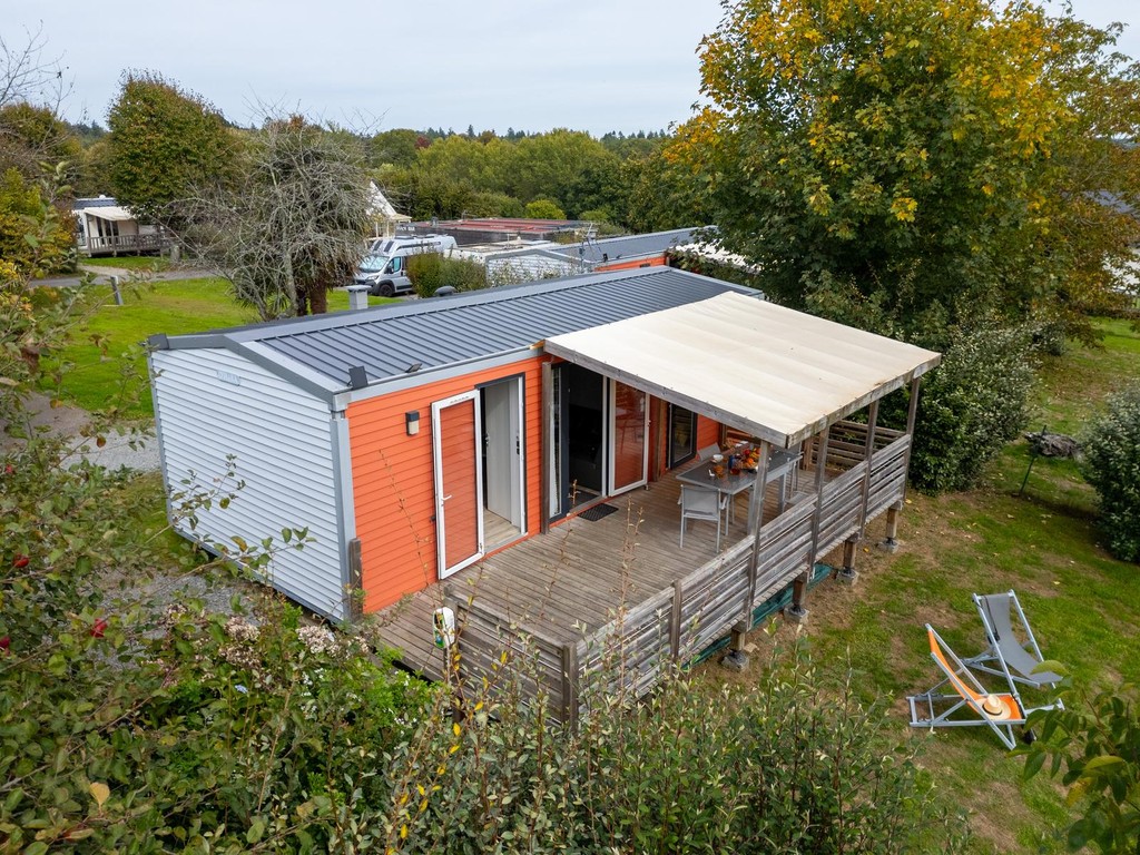 Interieur mobil-home confort 1 chambre 