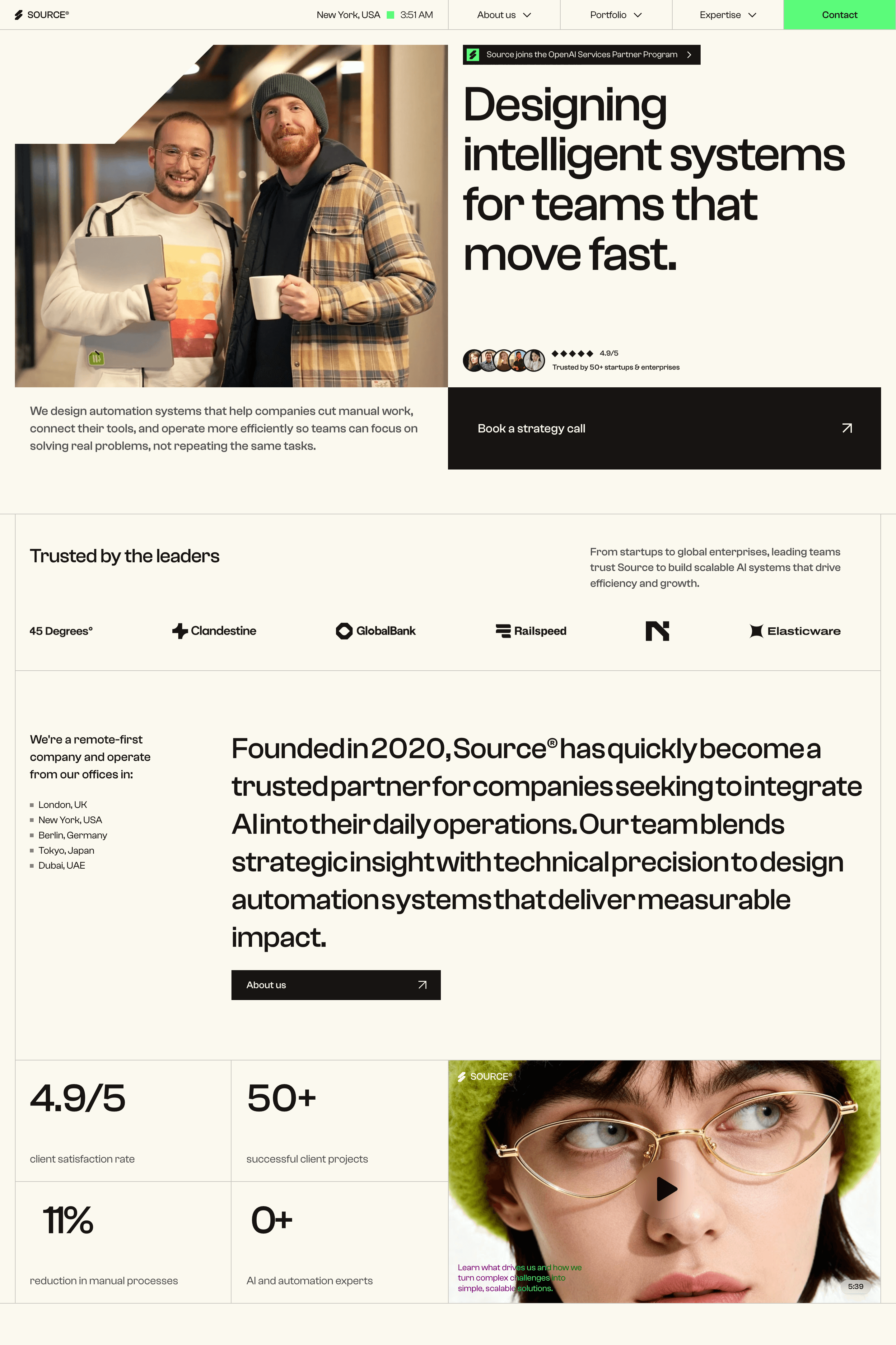 Source — AI & Enterprise Website Template Cover 1