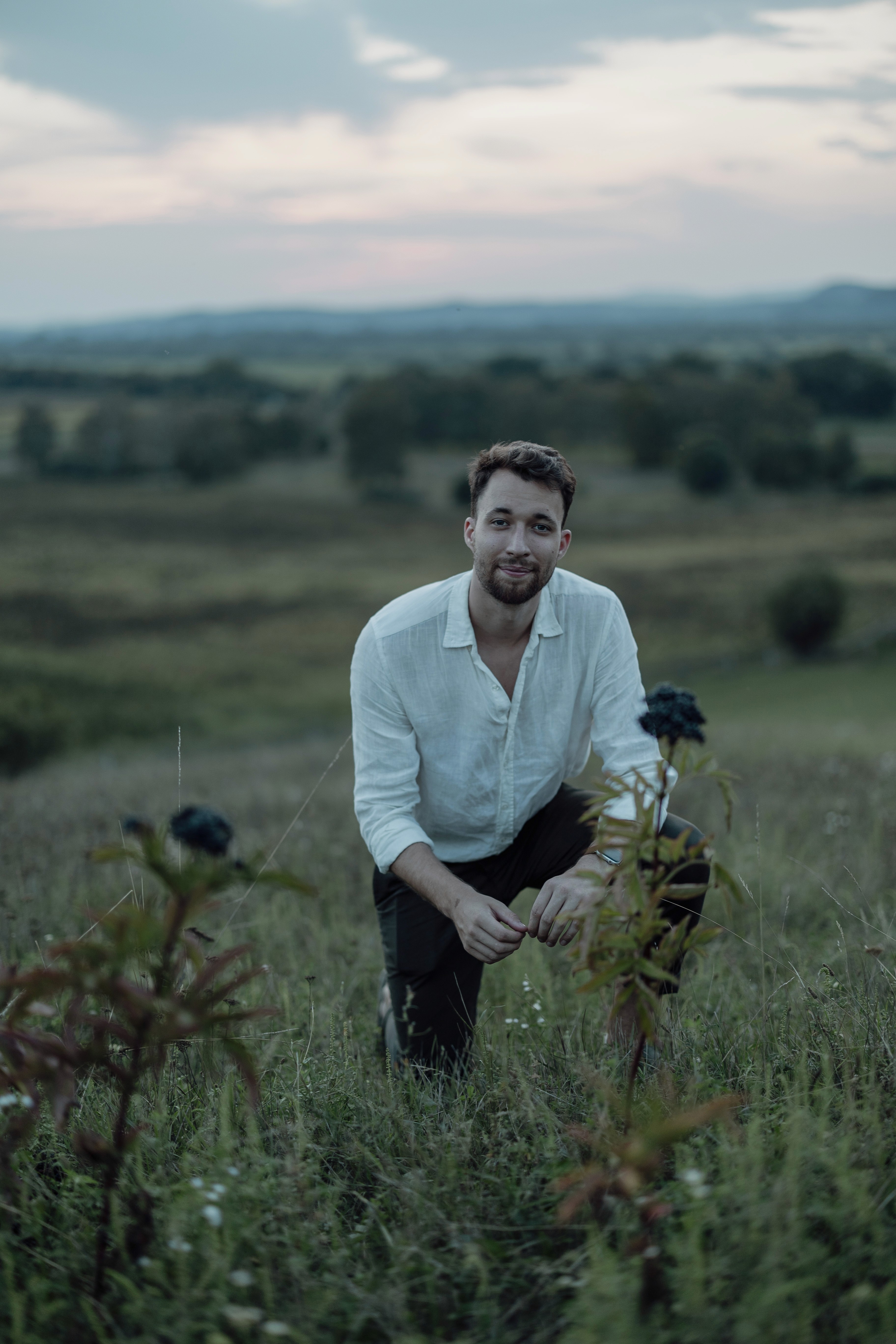 Photographer with the camera