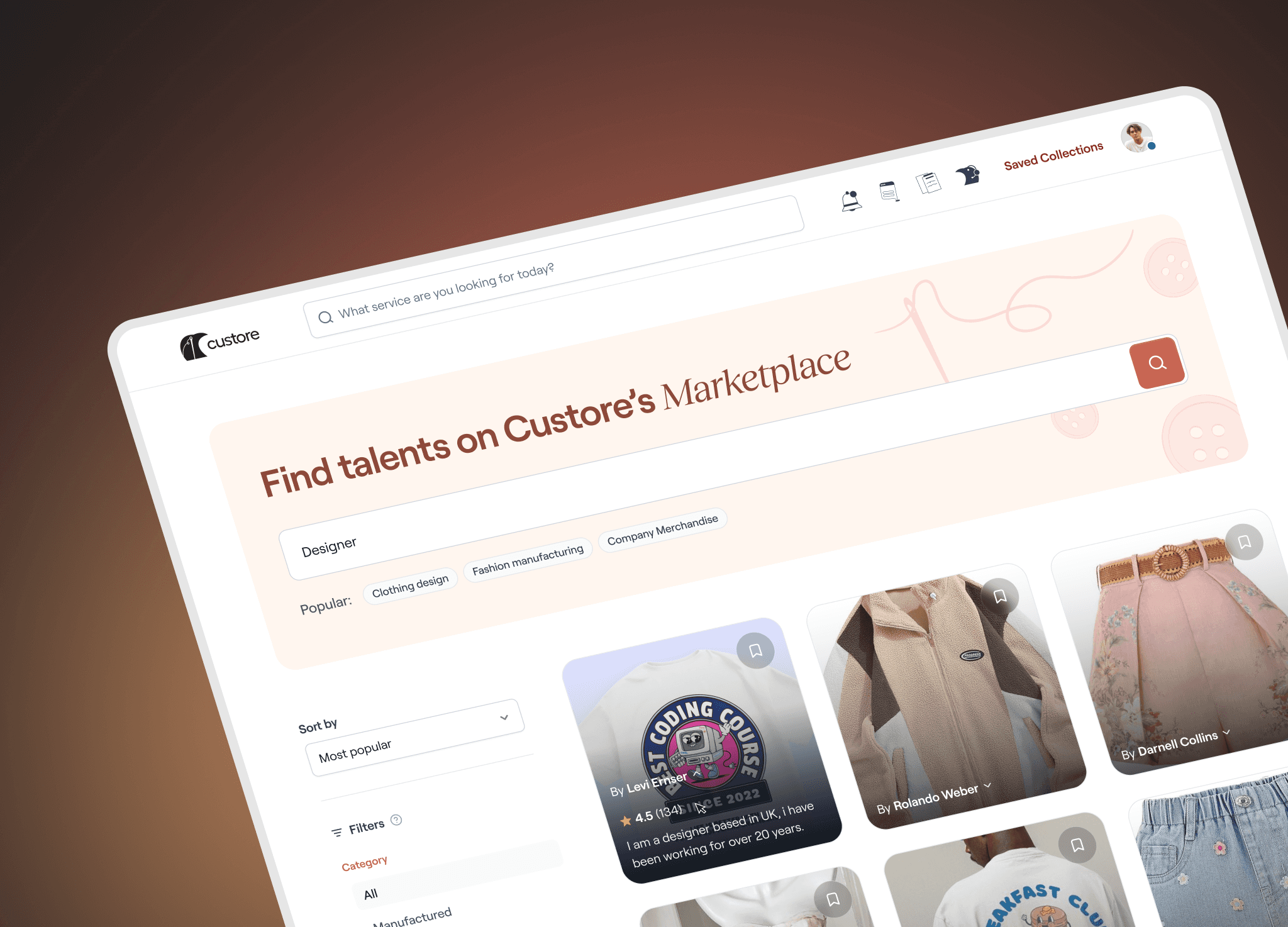 A POD landing page