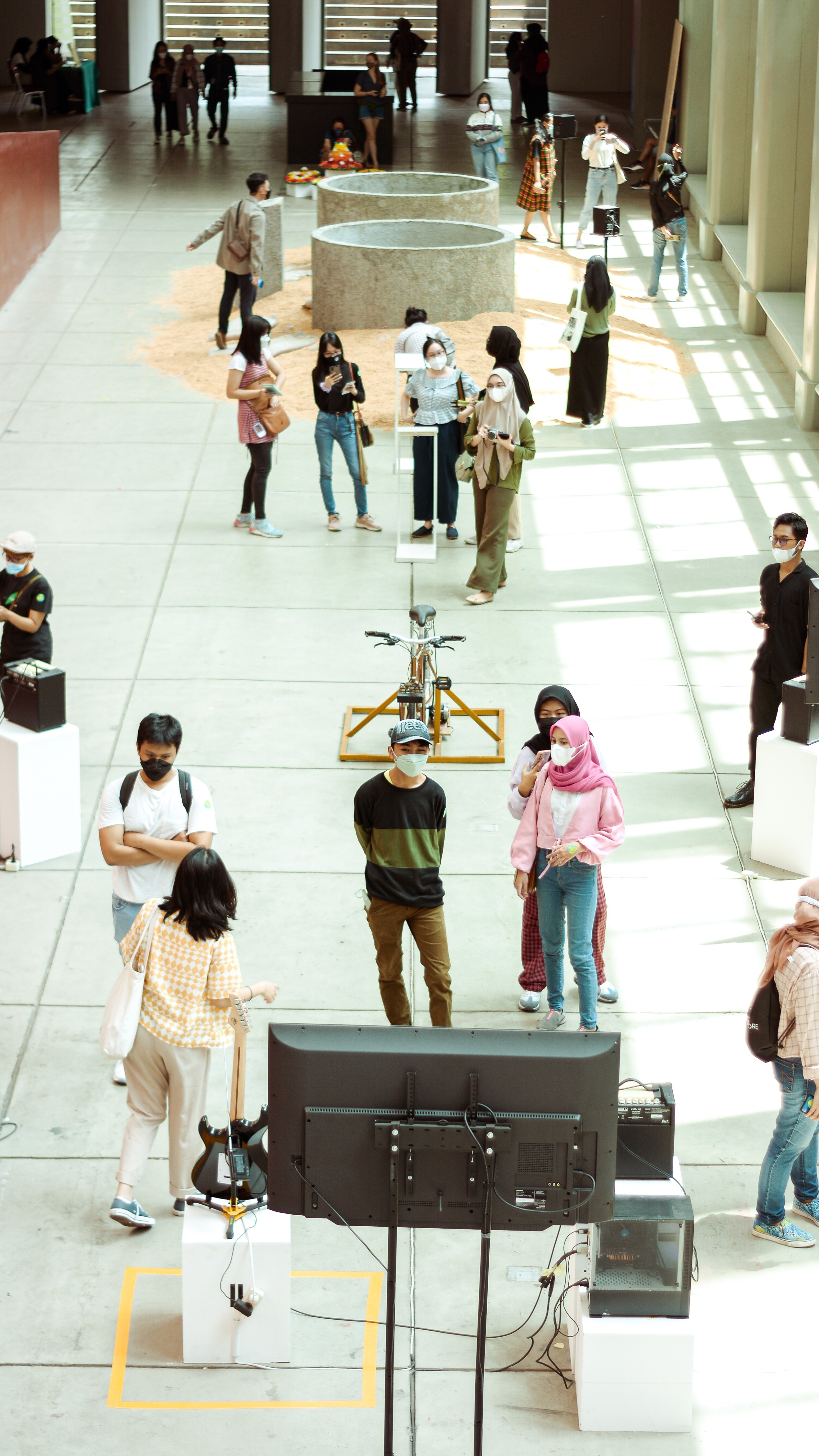 People at Jakarta Biennale 2021: ESOK 