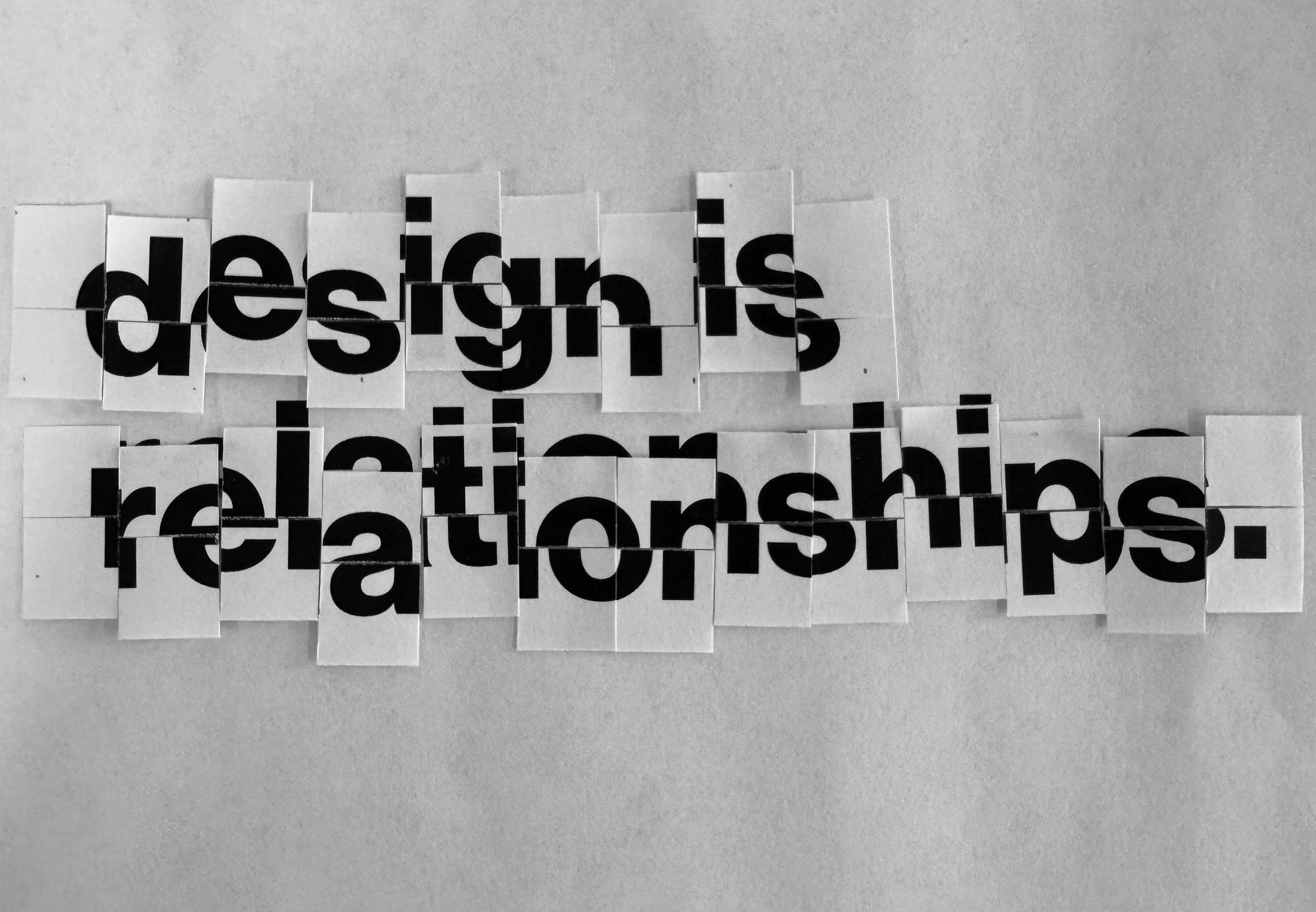 The cut title overlayed on a printed version.