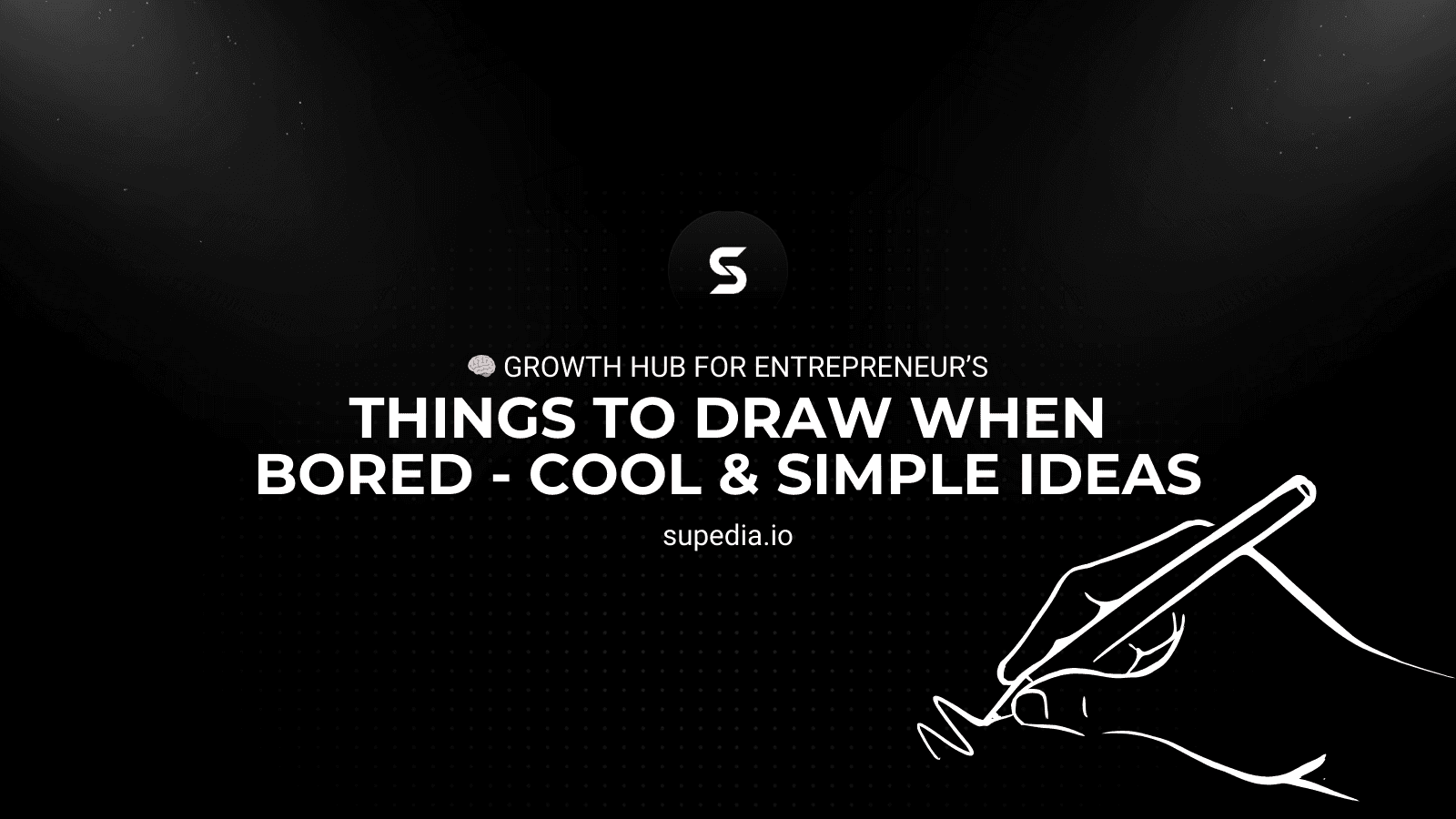 A things to draw when bored - cool and simple ideas image