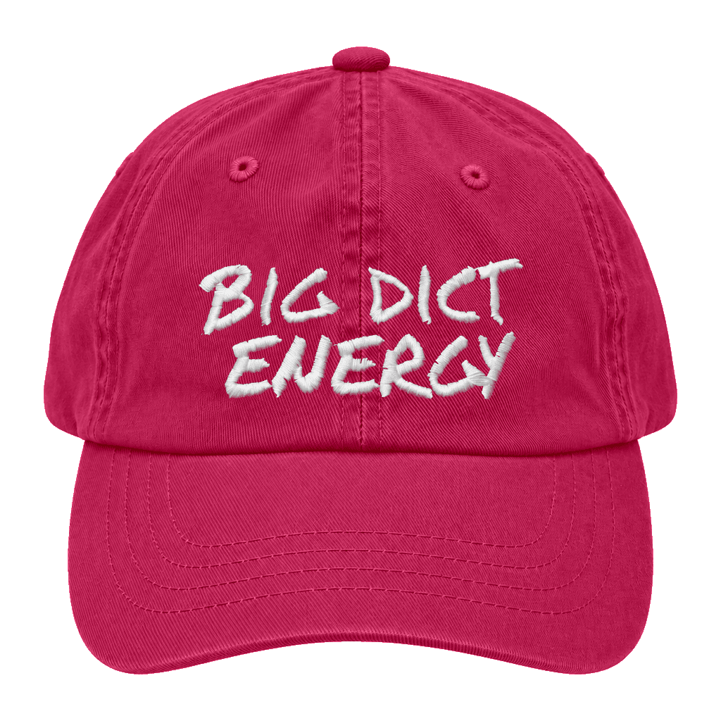 Pink Big Dict Energy hat