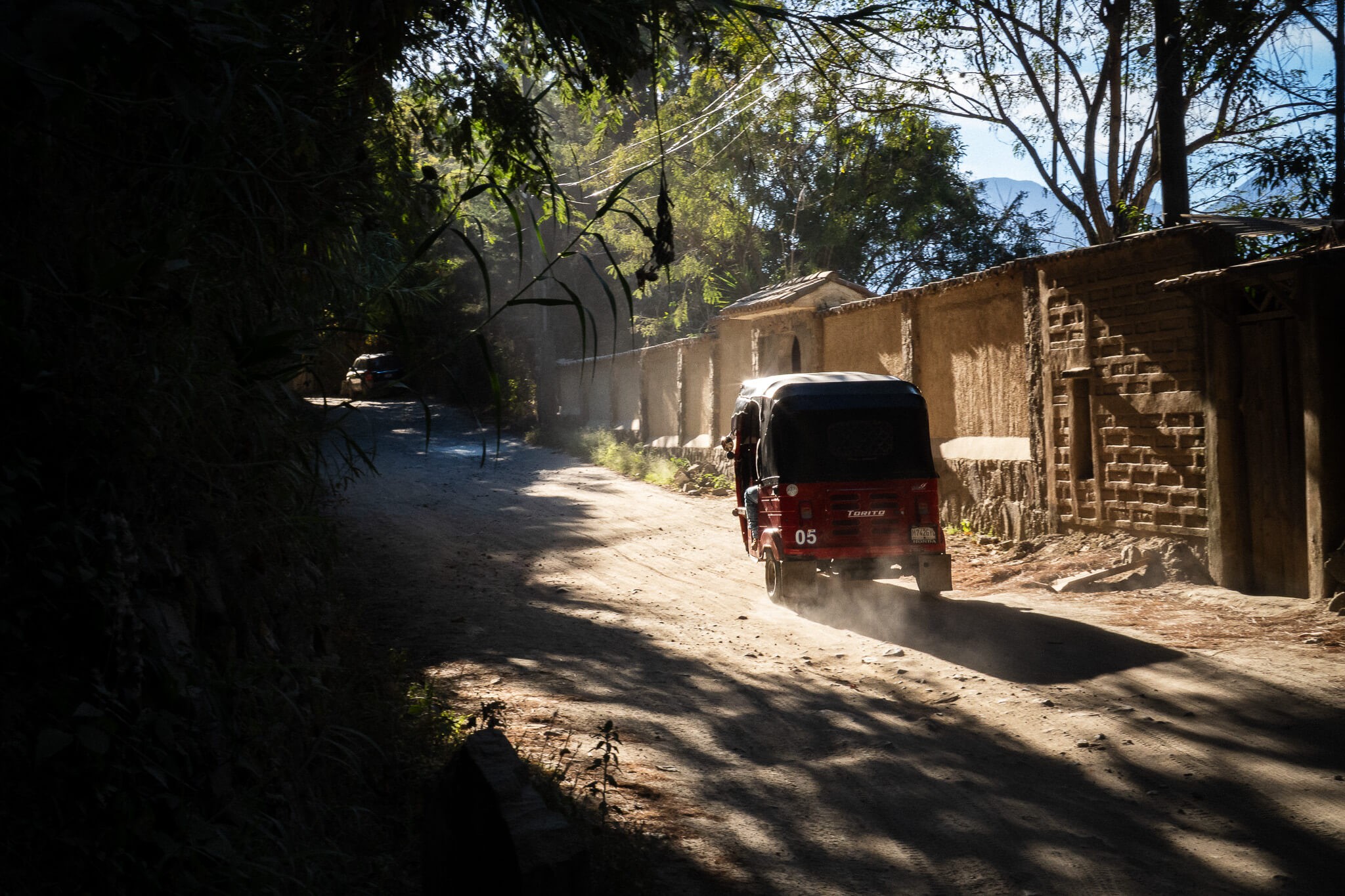 MOTOTAXI IN SAN MARCOS LA LAGUNA