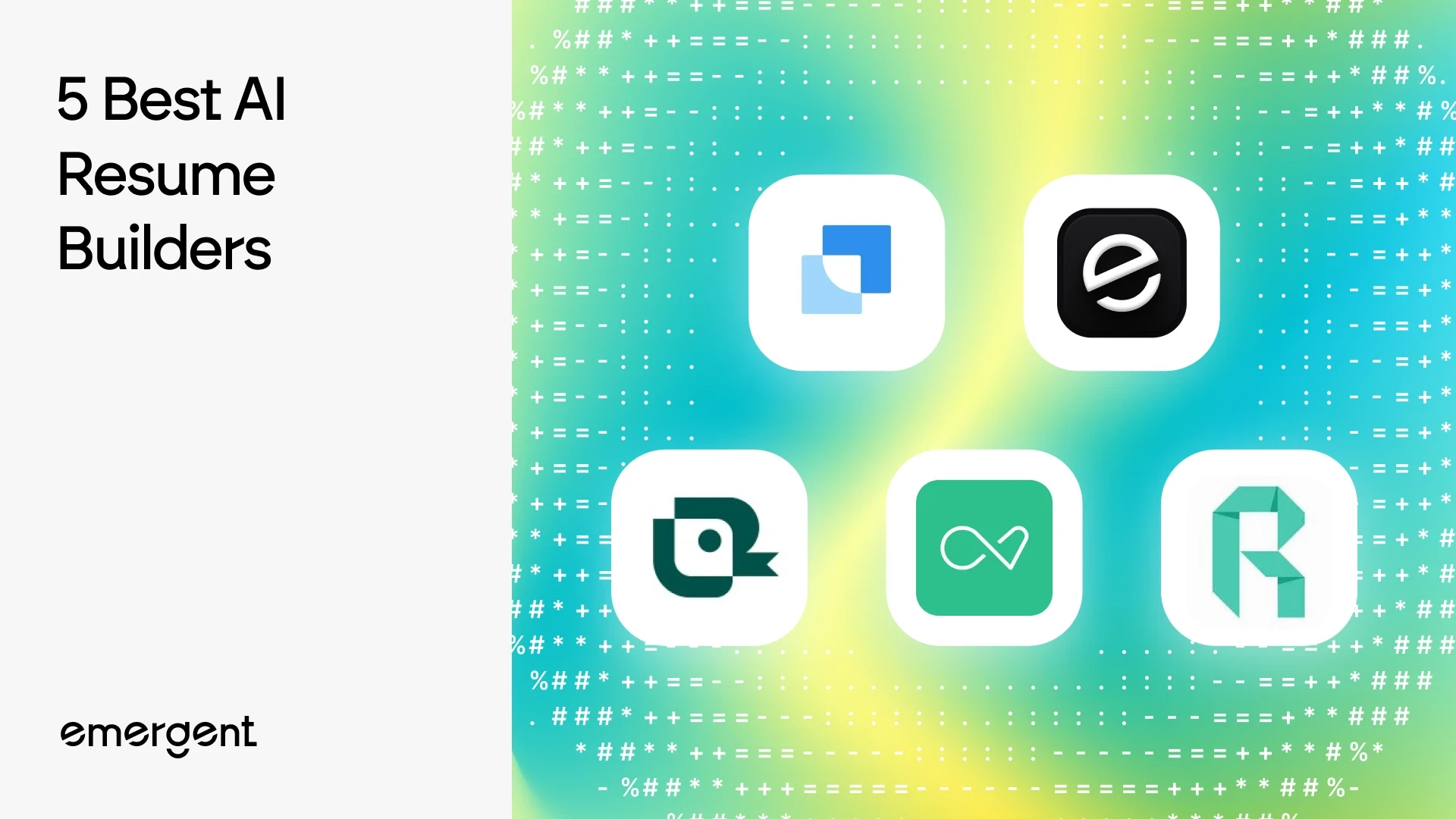 5 Best AI Resume Builders in 2026