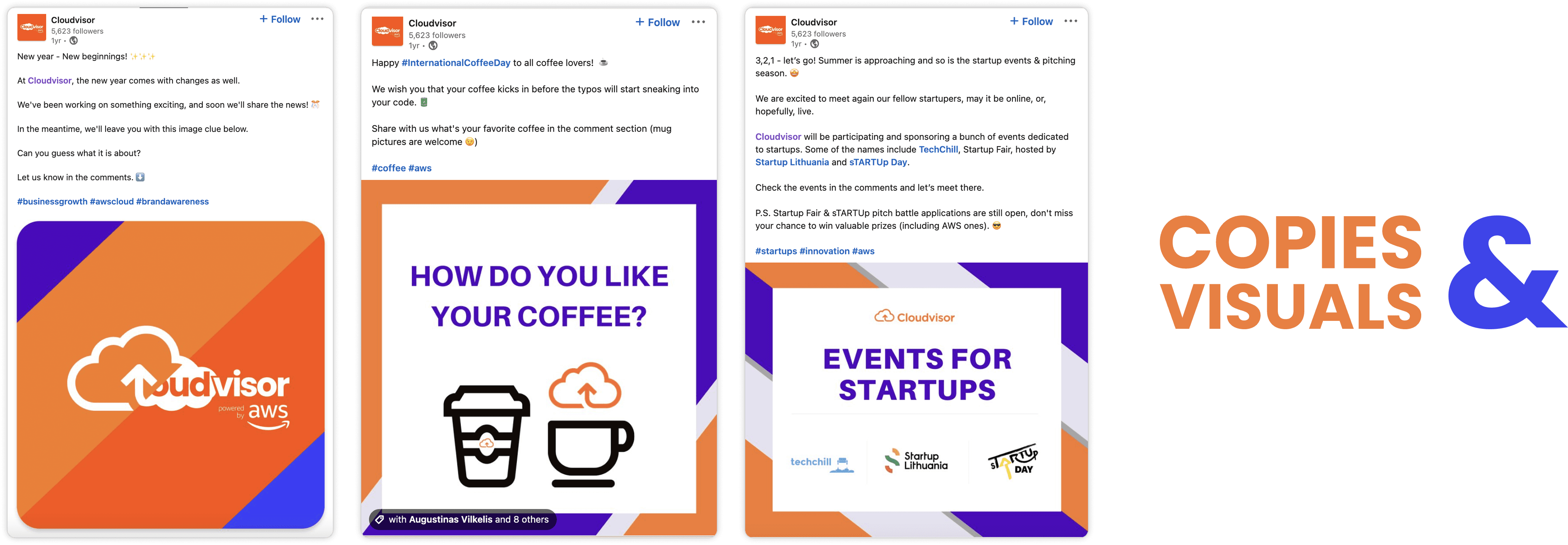 Cloudvisor LinkedIn Posts