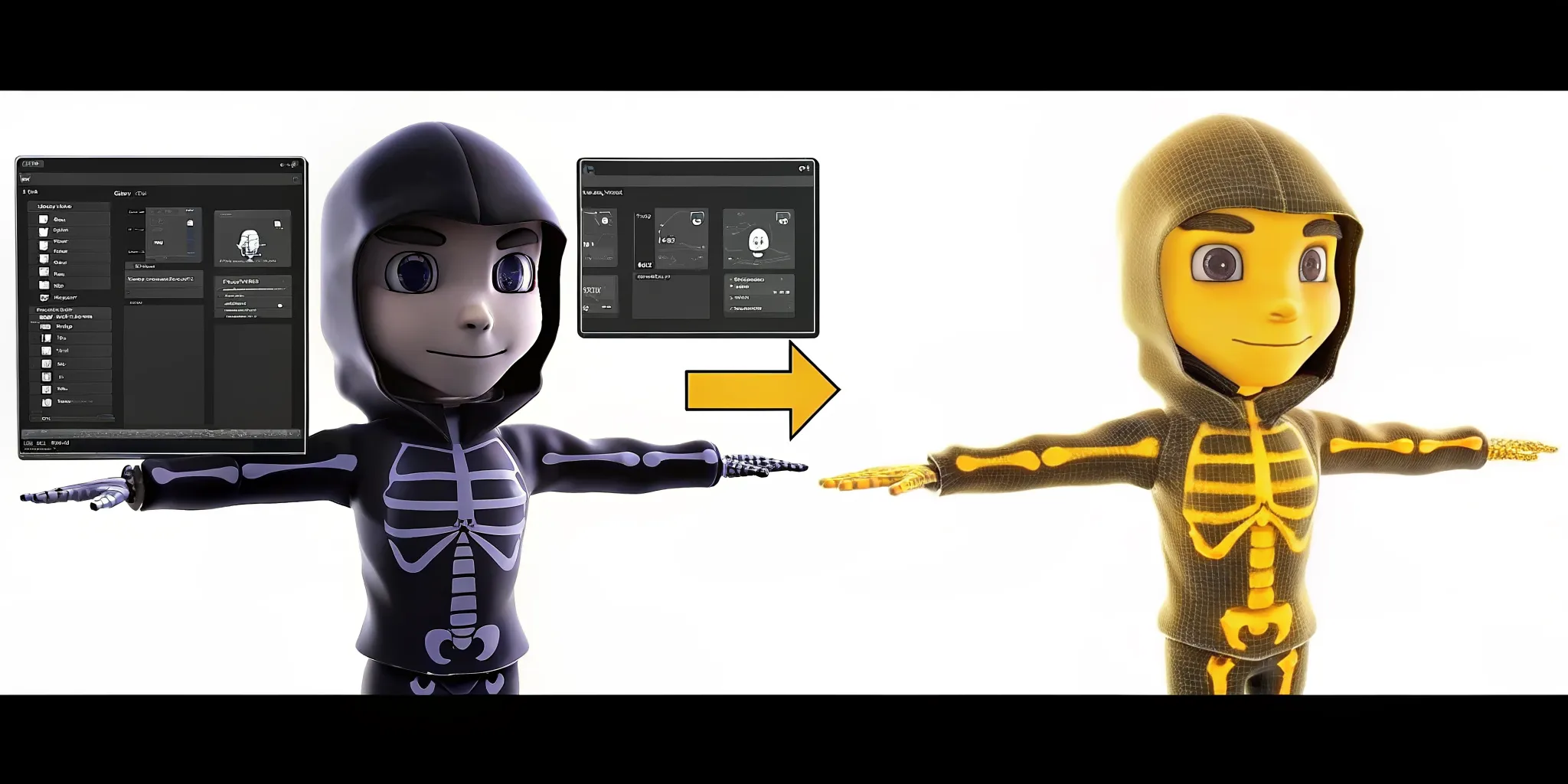 Game-Ready 3D Characters: How AutoRigging Instantly Brings Models to Life
