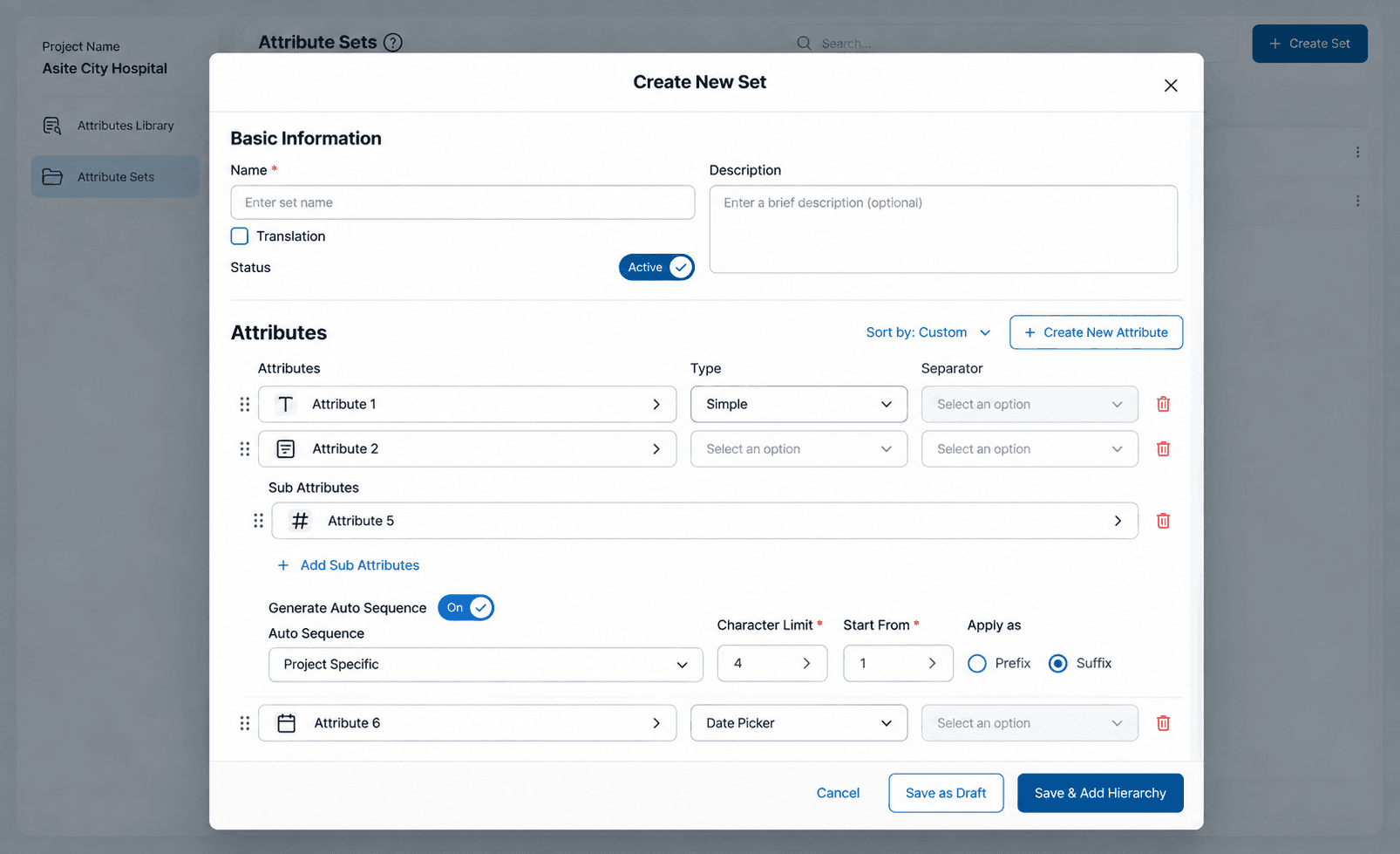 Blue tiled grid representing a configurable system