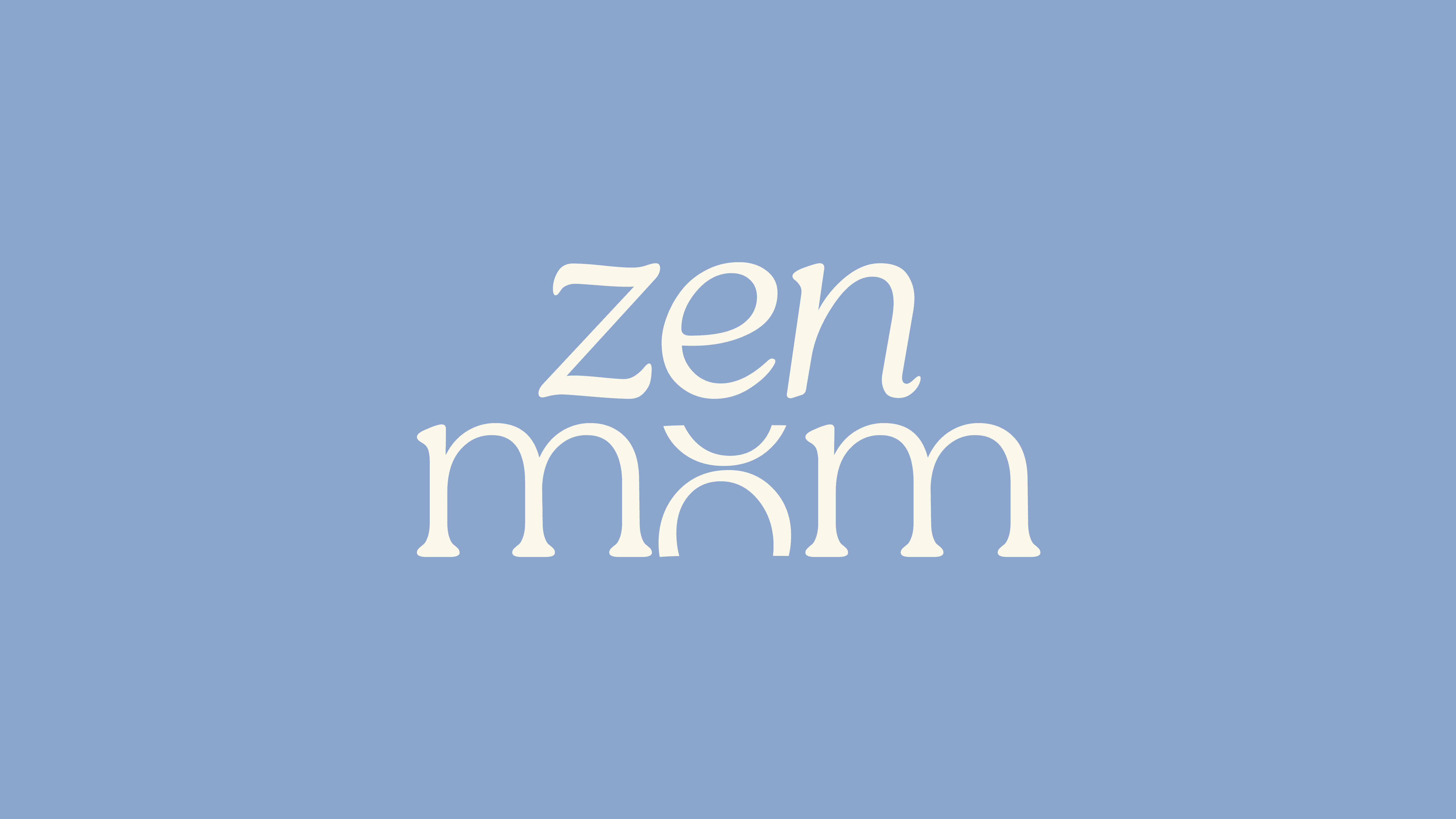Zen Mom minimalist lifestyle community focused branding and visual identity design by Atelier Jovae