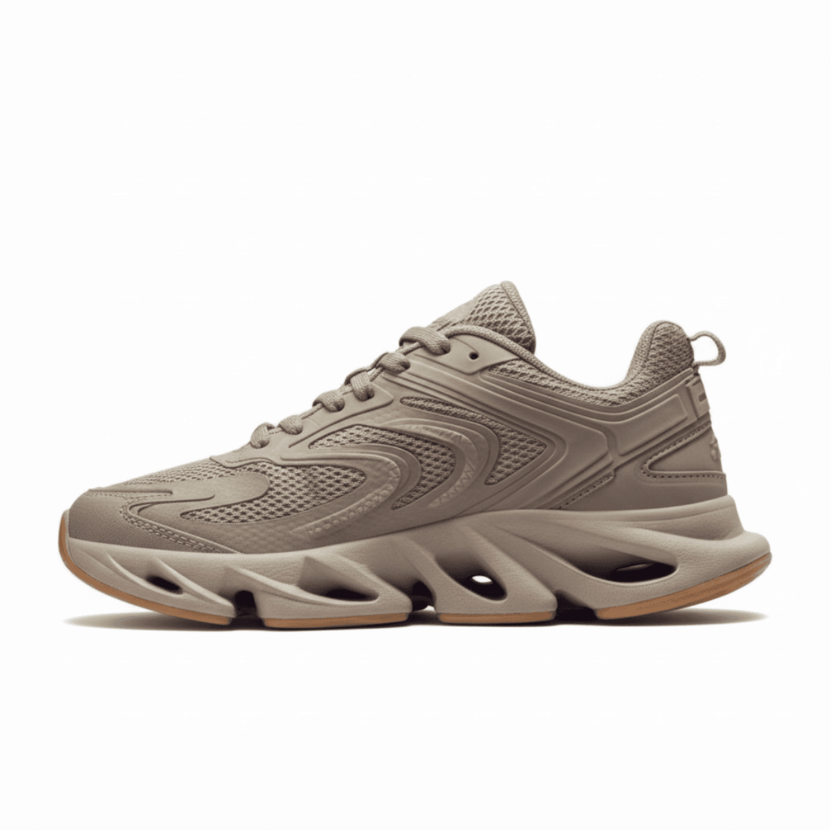 Beige Corbell Stride Pro men's sneaker with breathable mesh upper and sculpted sole.