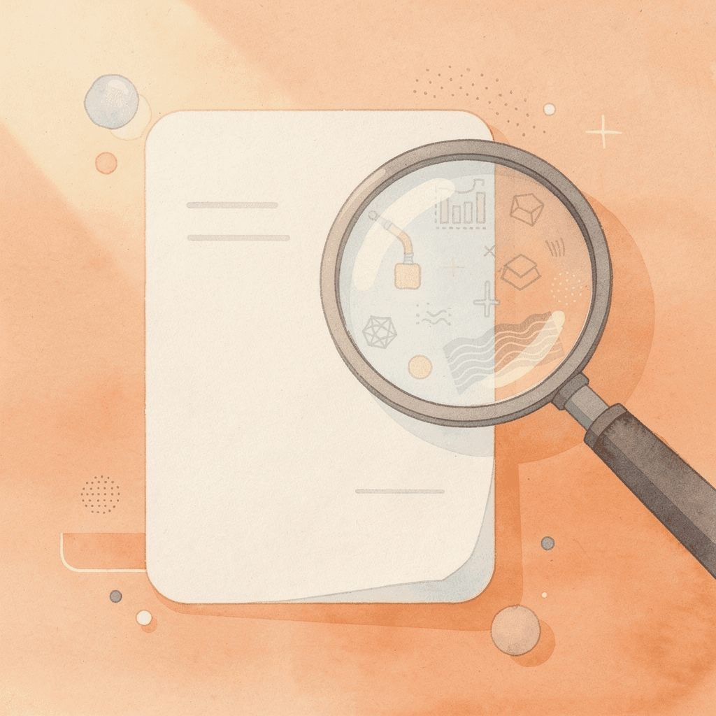 Magnifying glass examining SEO agency validation process